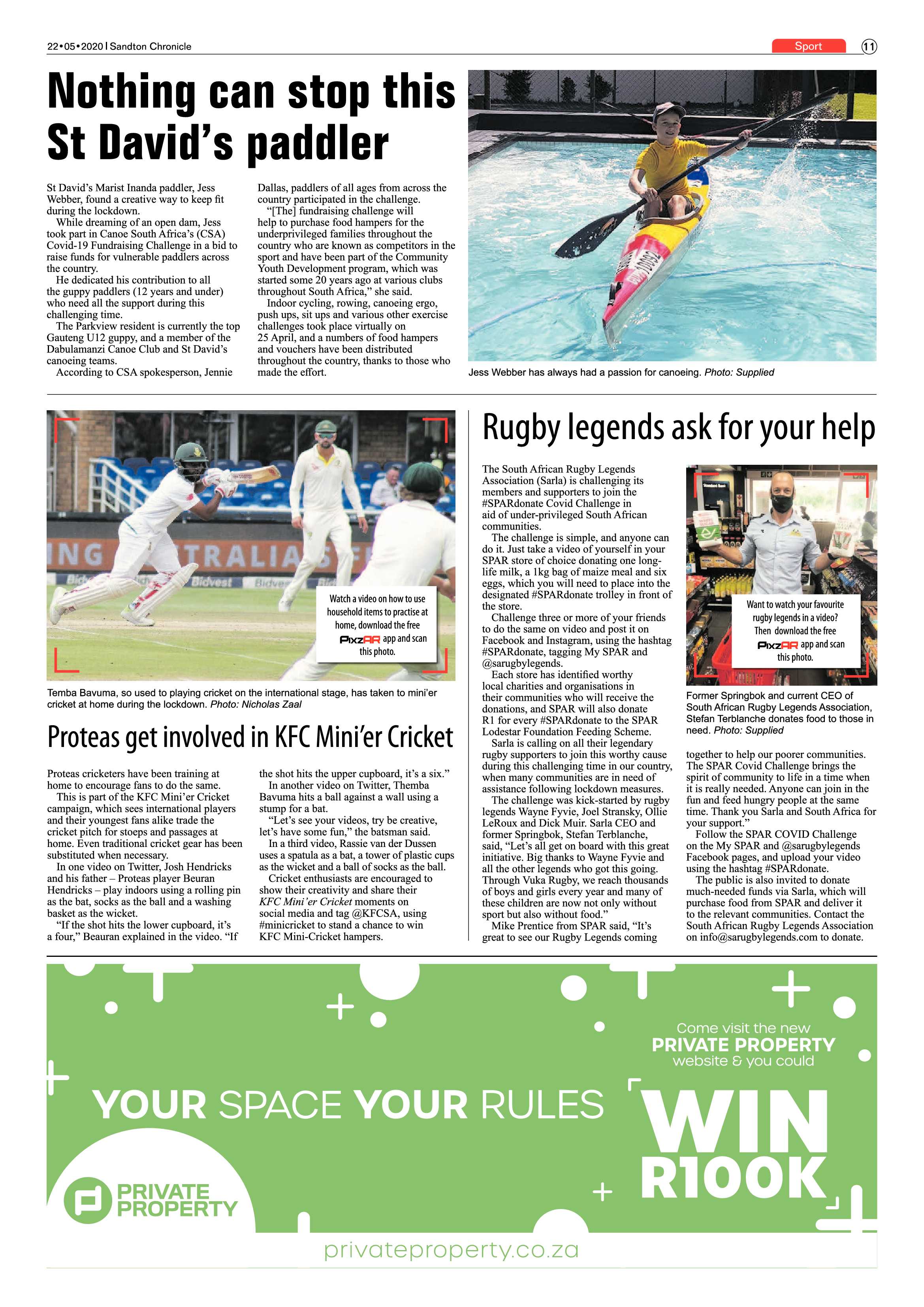 Sandton Chronicle 22 May 2020 page 11