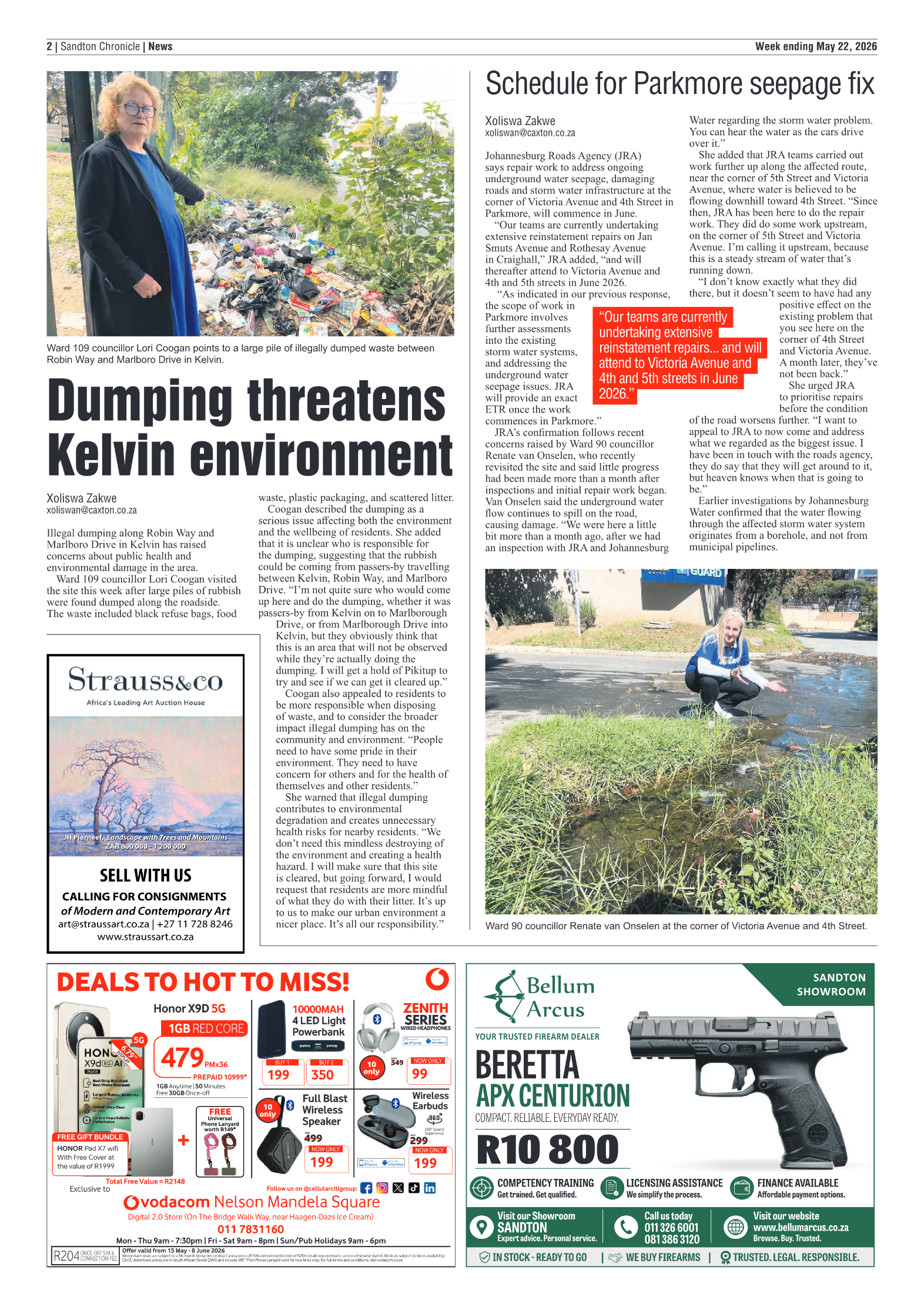 Sandton Chronicle 22 May 2026 page 2