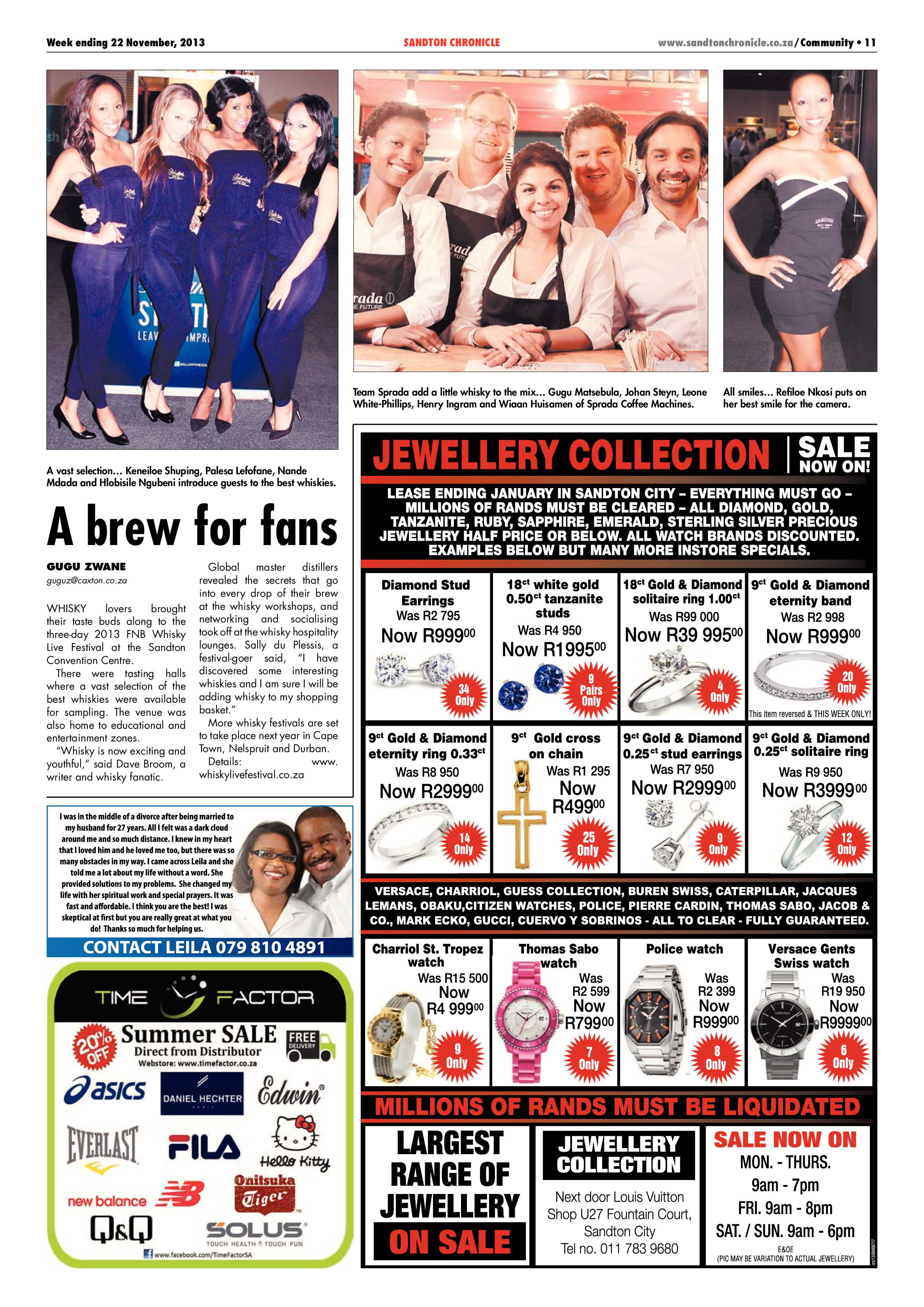 Sandton Chronicle 22 November 2013 page 11