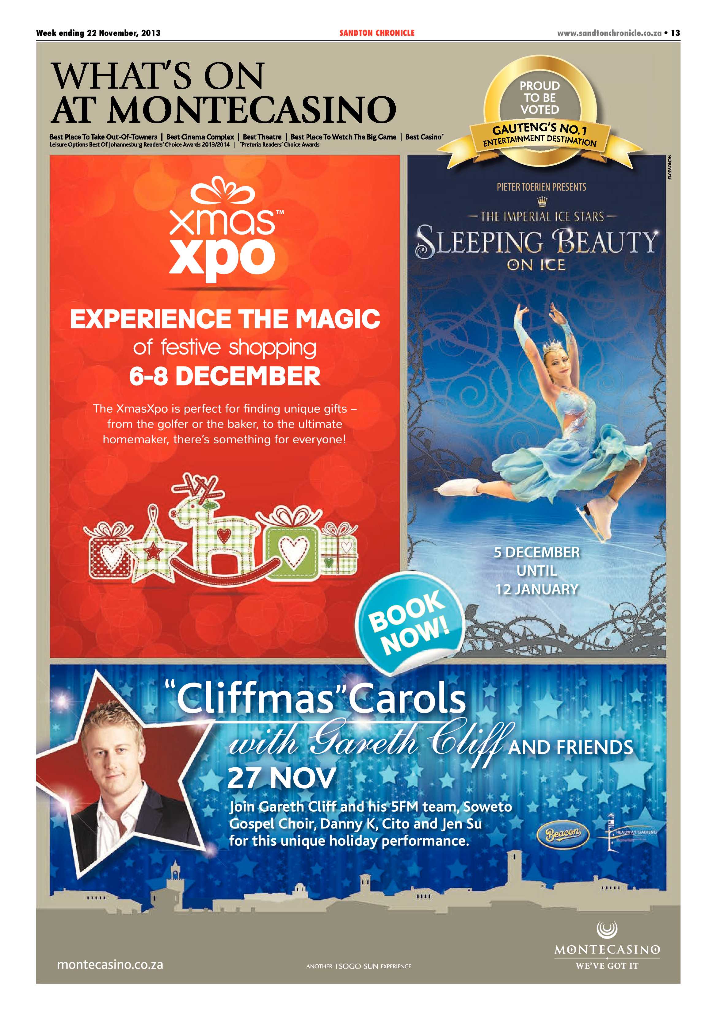 Sandton Chronicle 22 November 2013 page 13