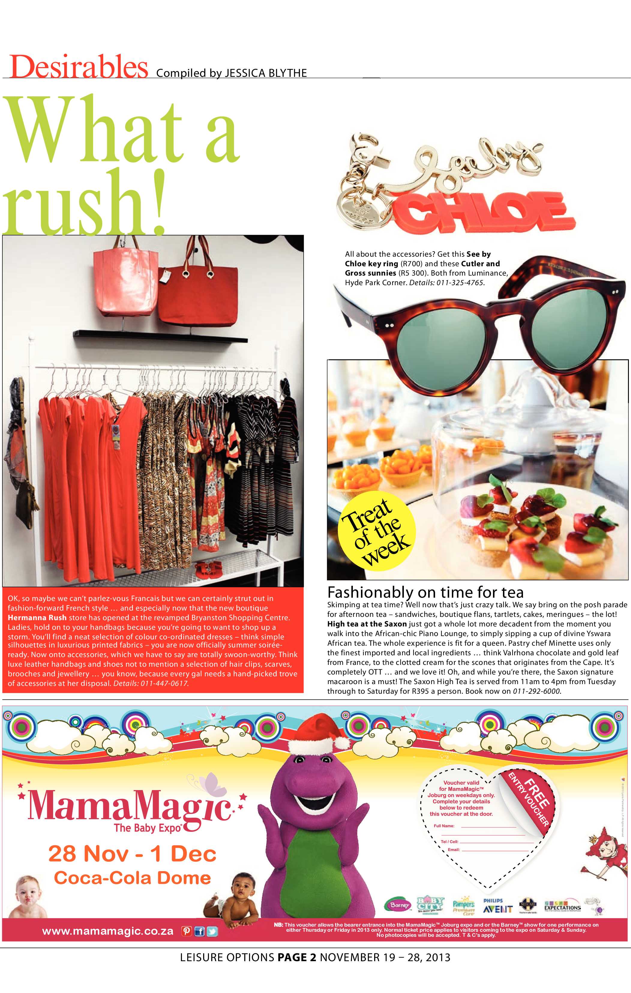 Sandton Chronicle 22 November 2013 page 18