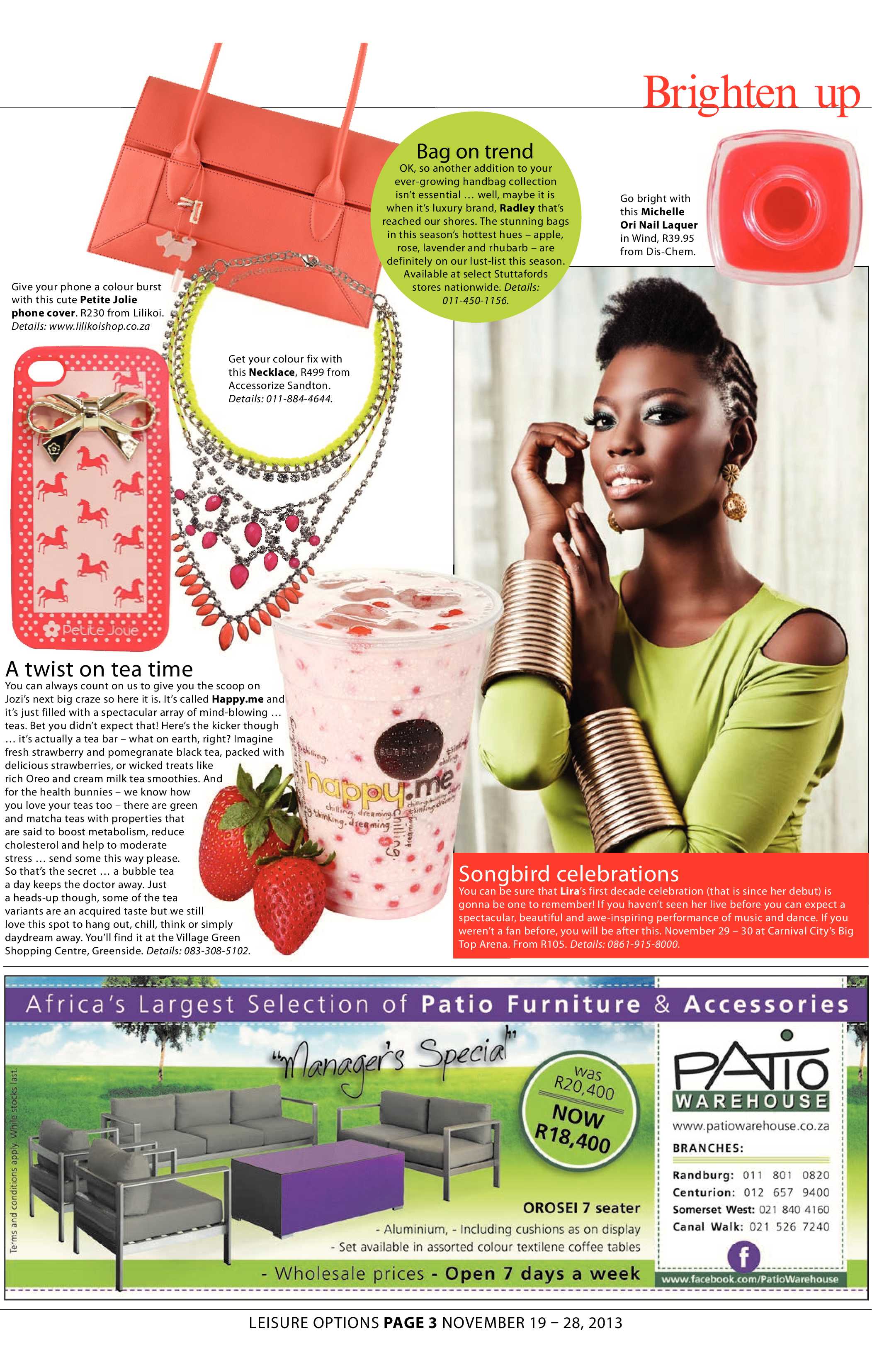 Sandton Chronicle 22 November 2013 page 19