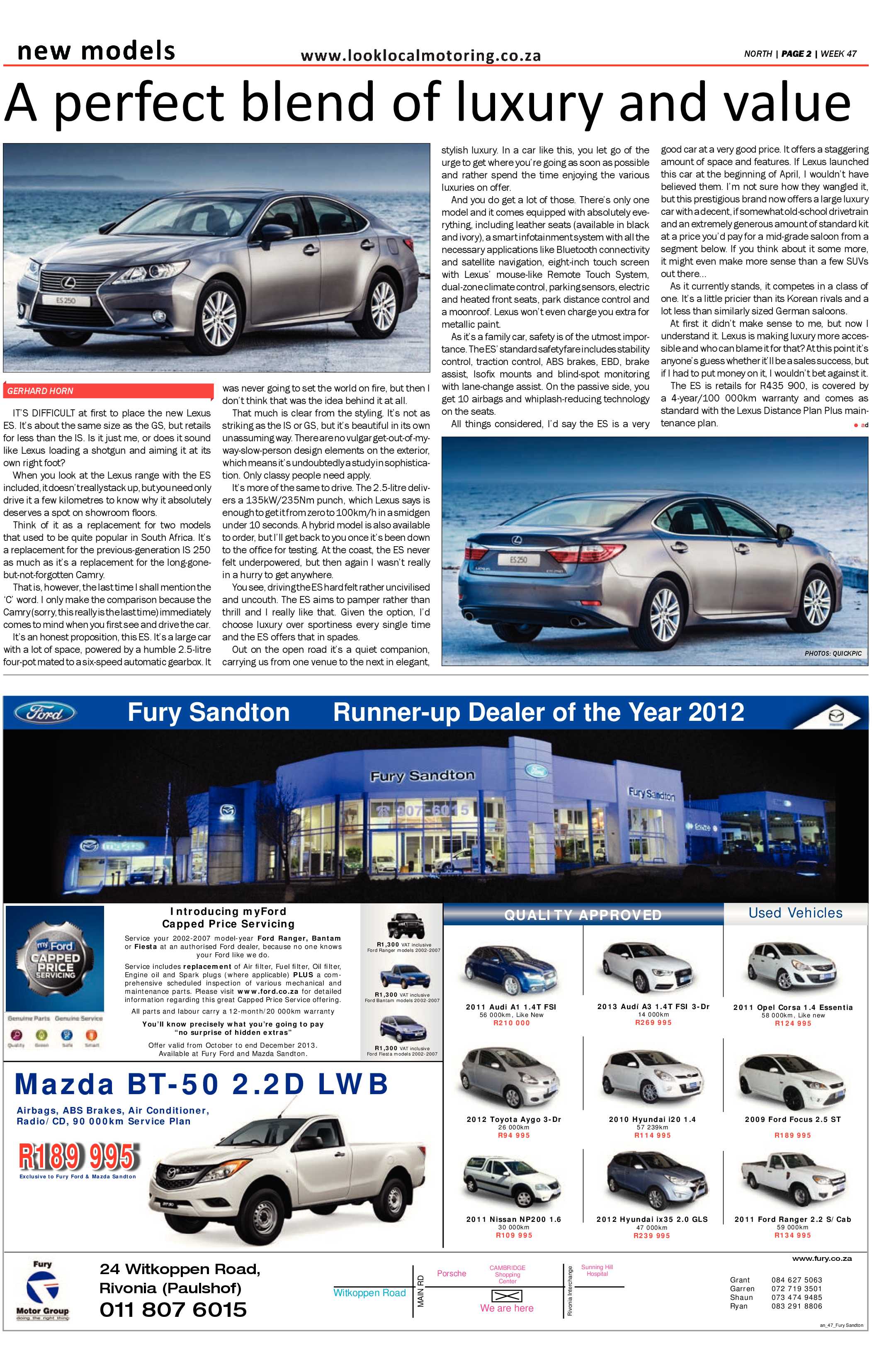 Sandton Chronicle 22 November 2013 page 22