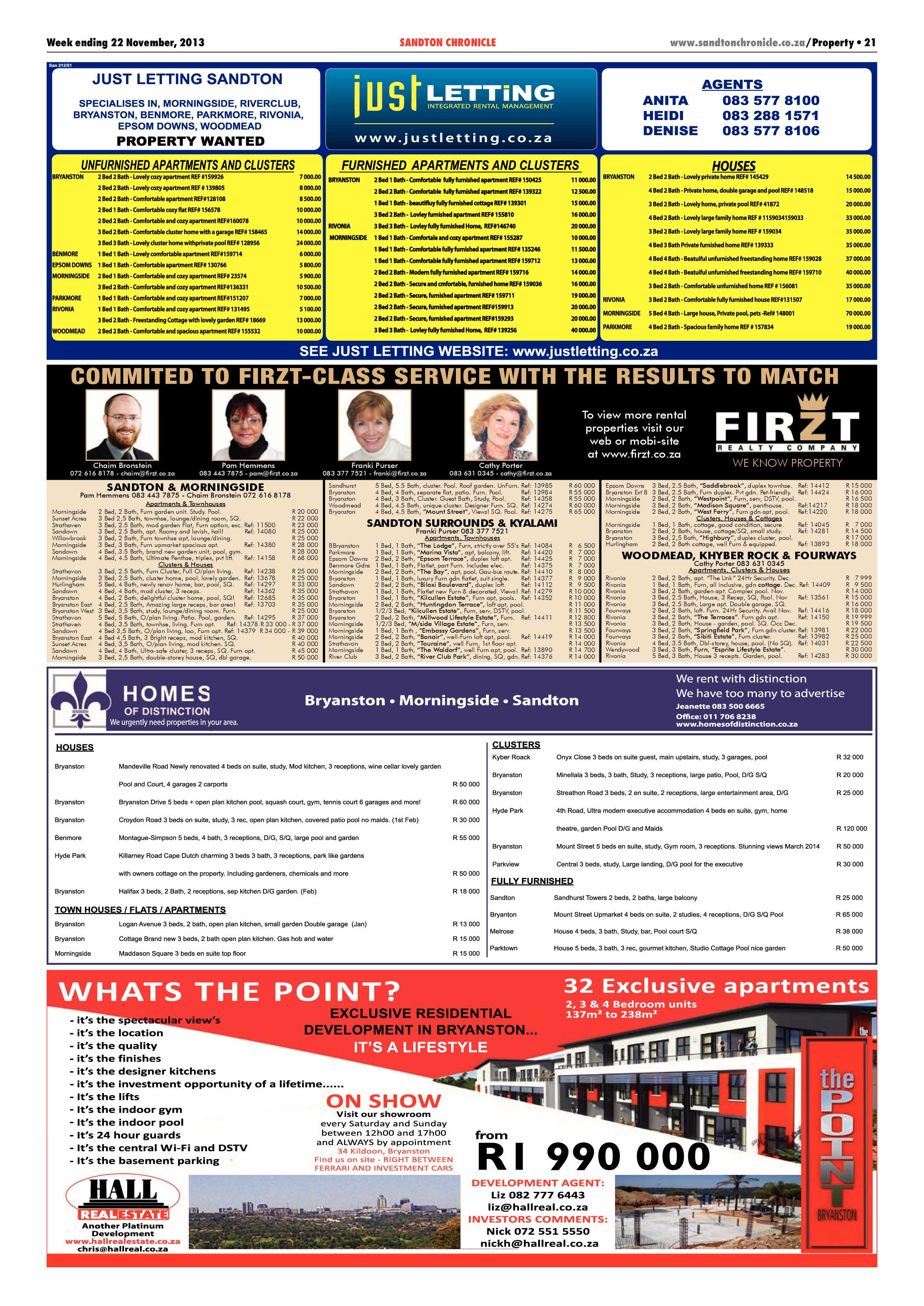 Sandton Chronicle 22 November 2013 page 45