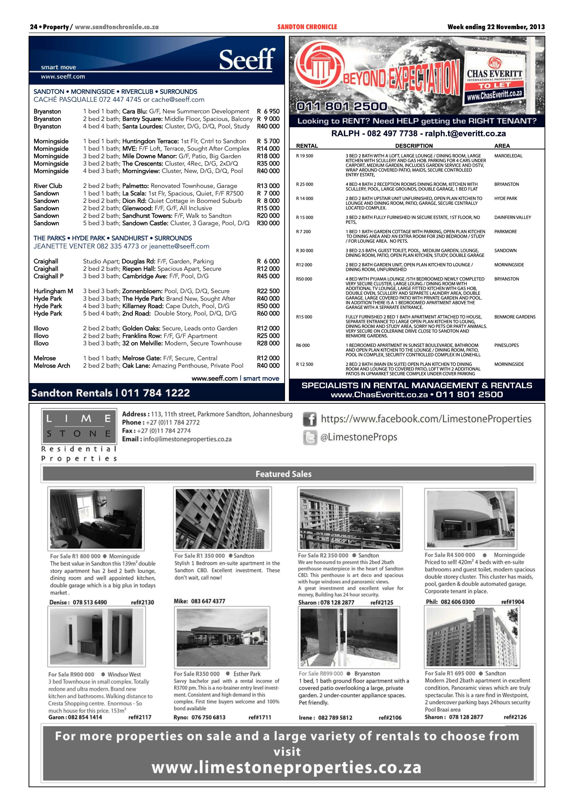 Sandton Chronicle 22 November 2013 page 48