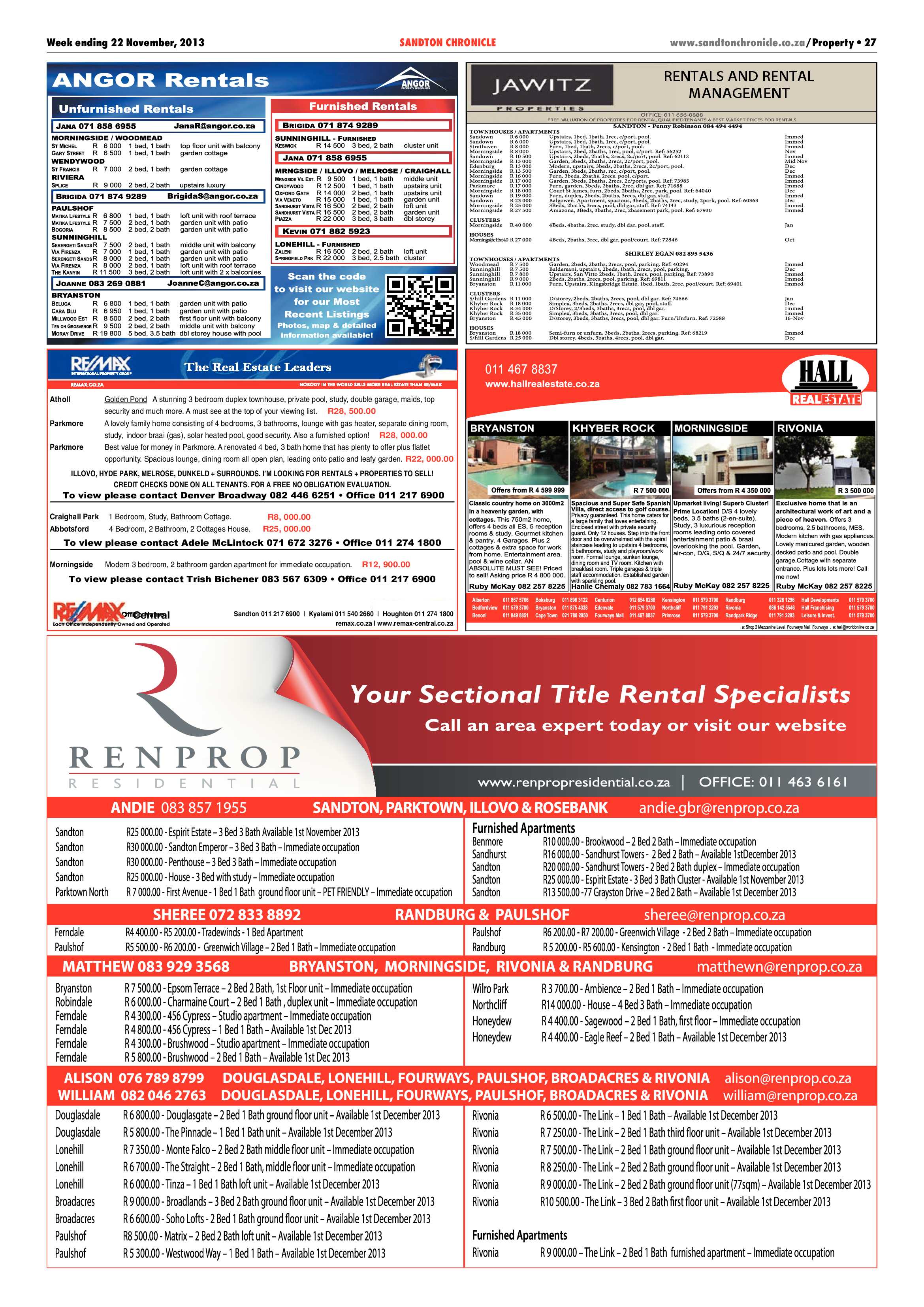 Sandton Chronicle 22 November 2013 page 51