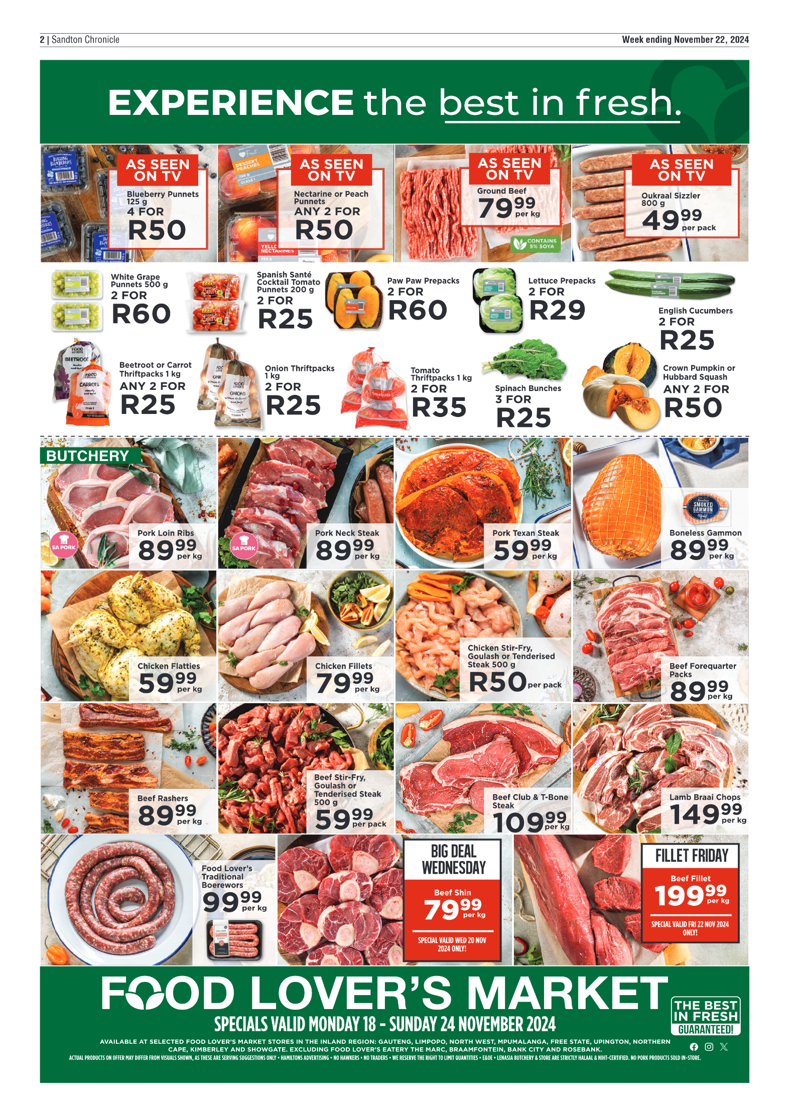 Sandton Chronicle 22 November 2024 page 2