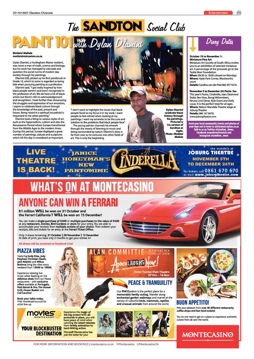 Sandton Chronicle 22 October 2021 page 11