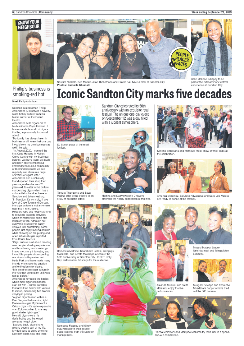 Sandton Chronicle 22 Sept 2023 page 6