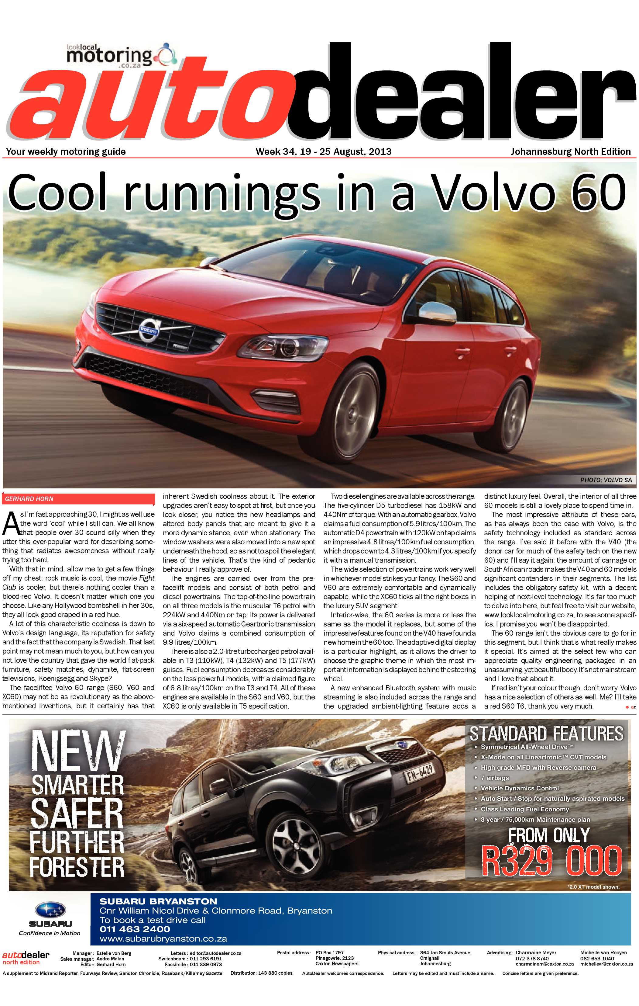 Sandton Chronicle 23 August 2013 page 21