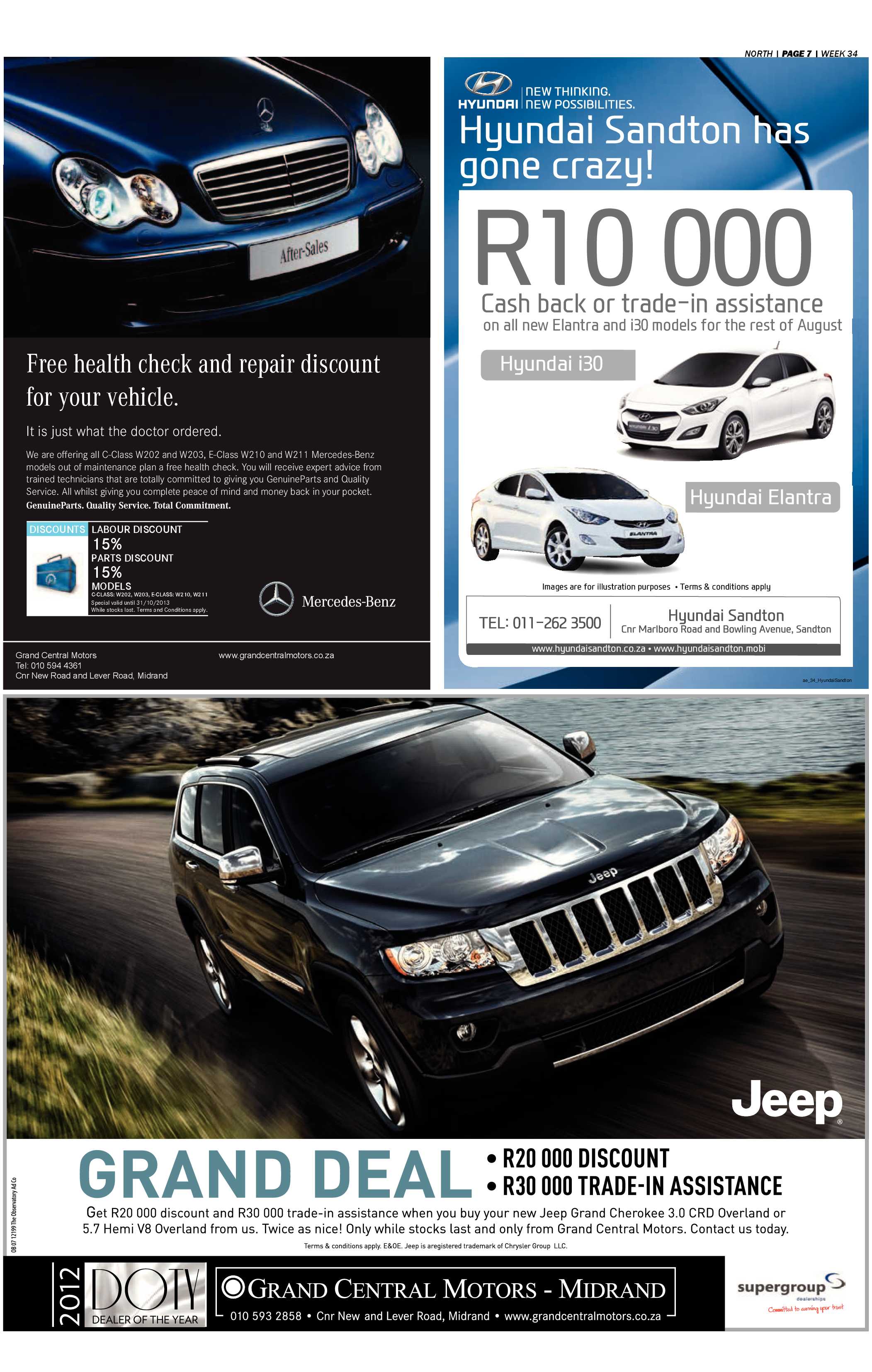 Sandton Chronicle 23 August 2013 page 27