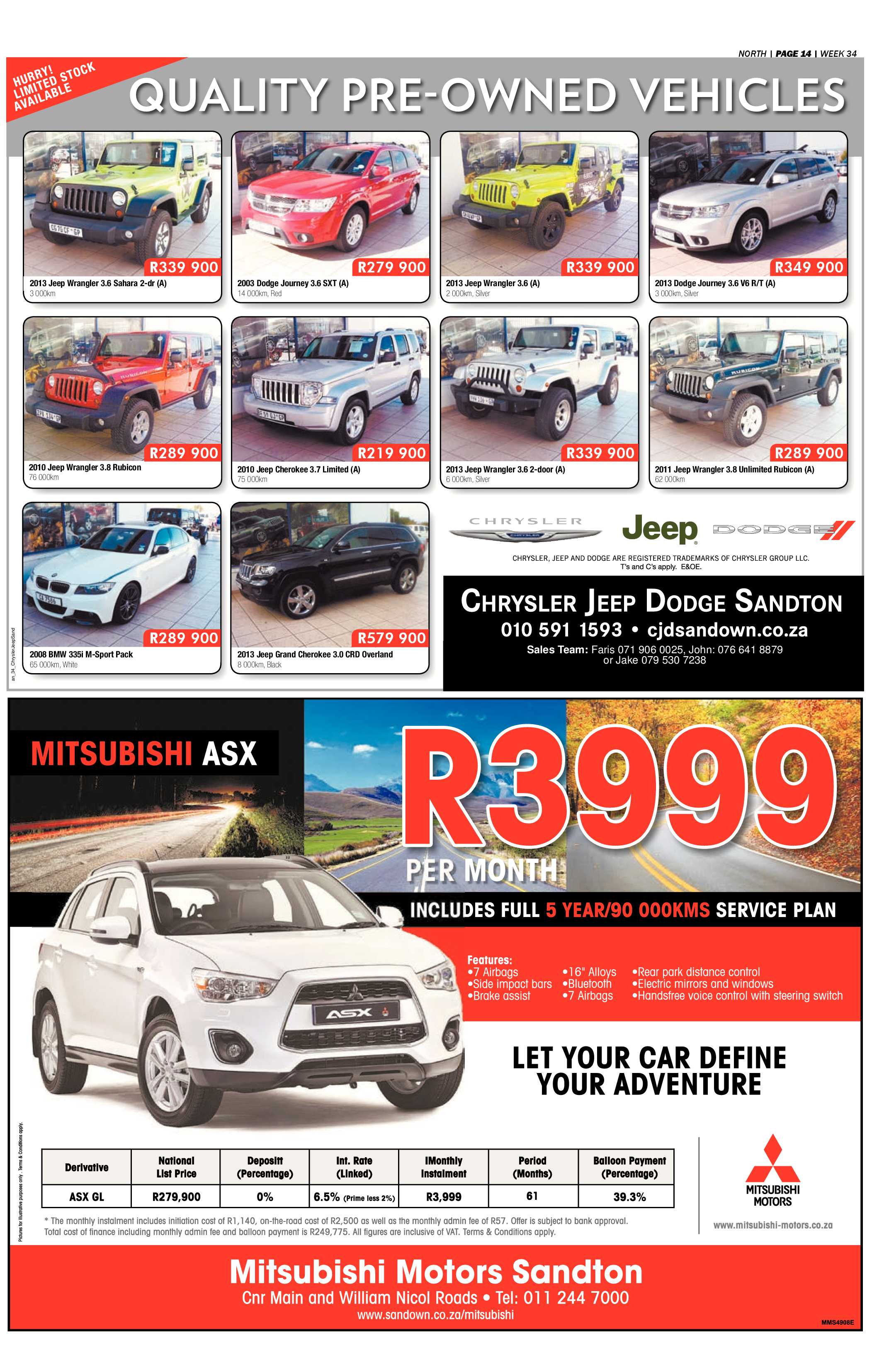 Sandton Chronicle 23 August 2013 page 34