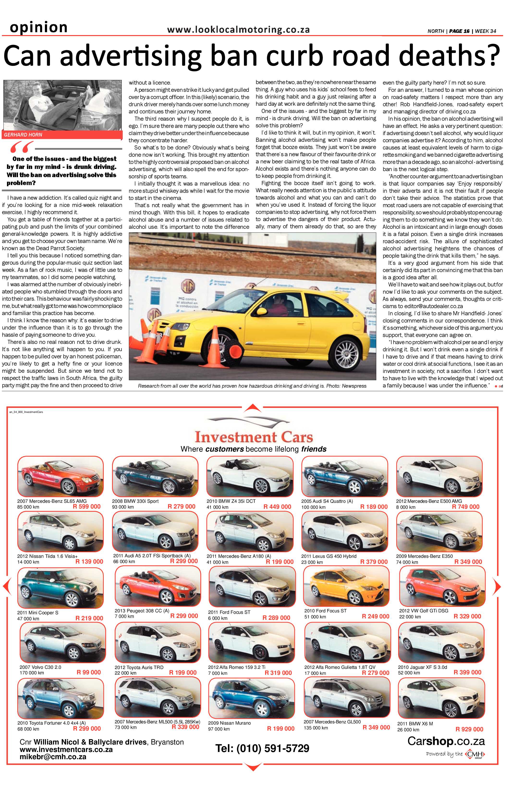 Sandton Chronicle 23 August 2013 page 36