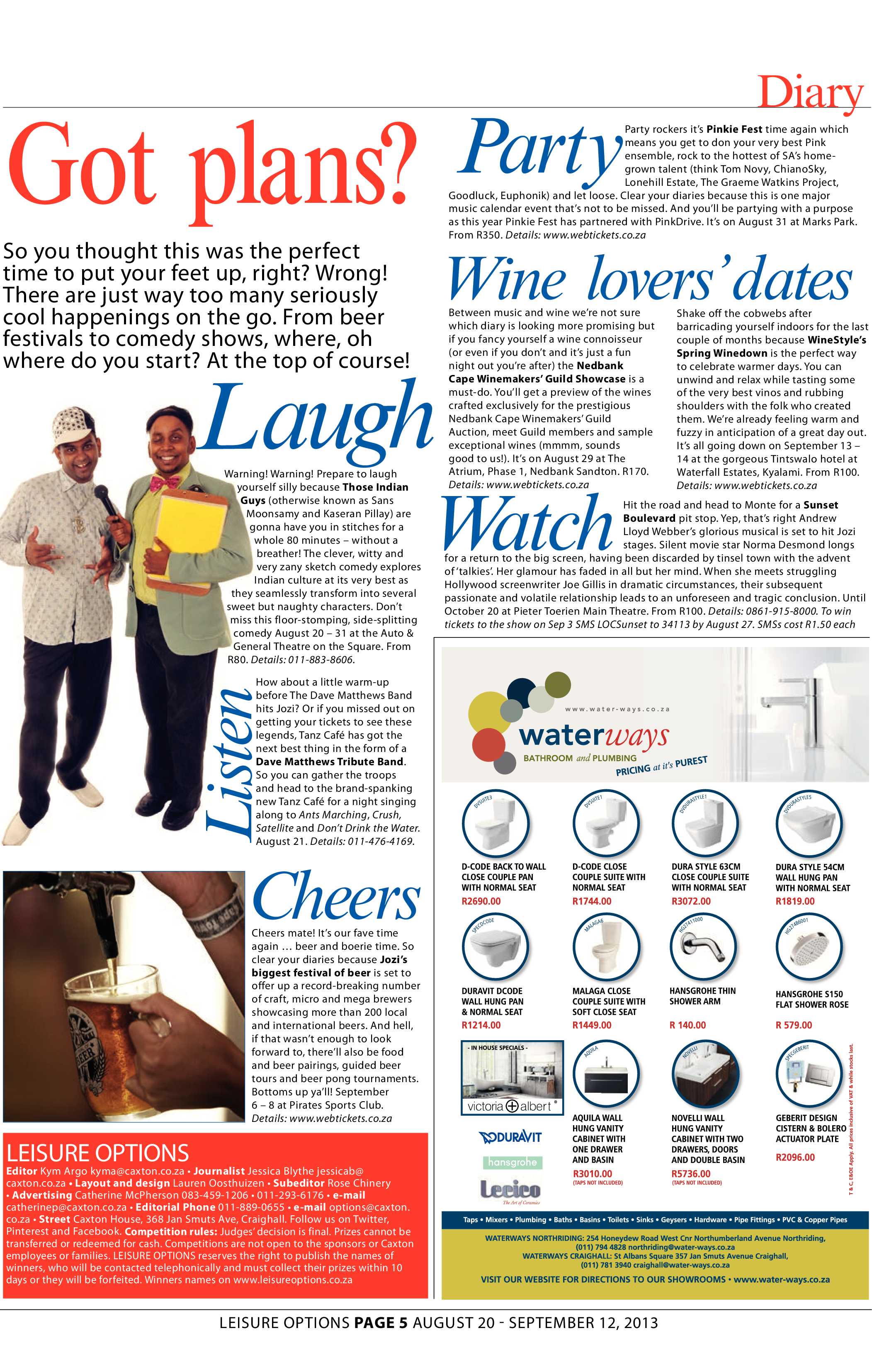 Sandton Chronicle 23 August 2013 page 37