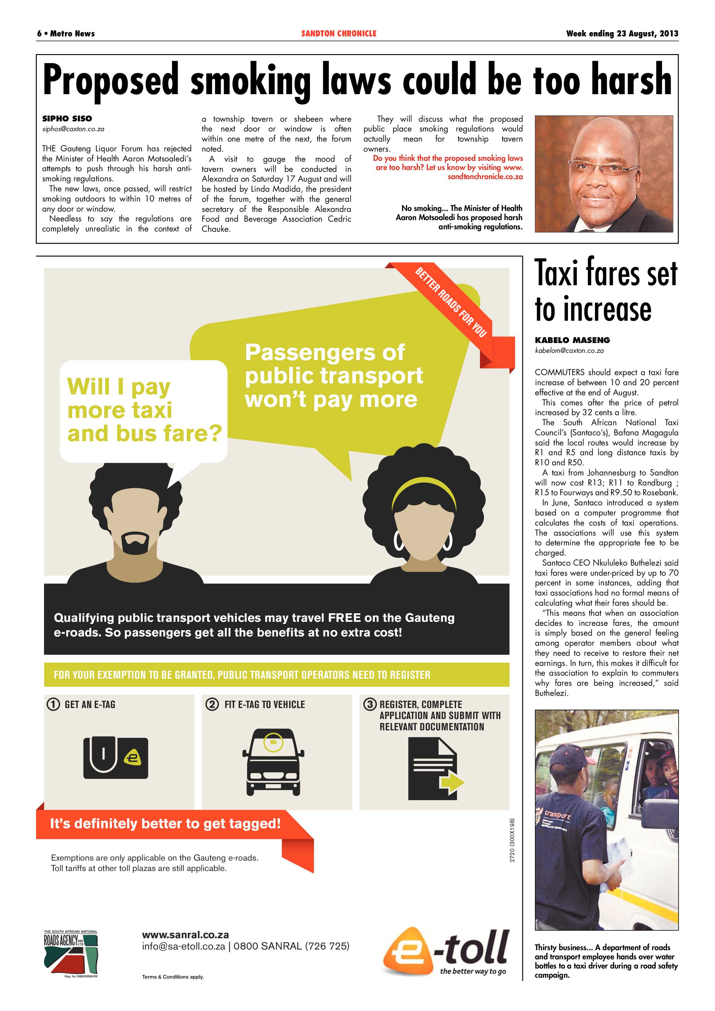 Sandton Chronicle 23 August 2013 page 6