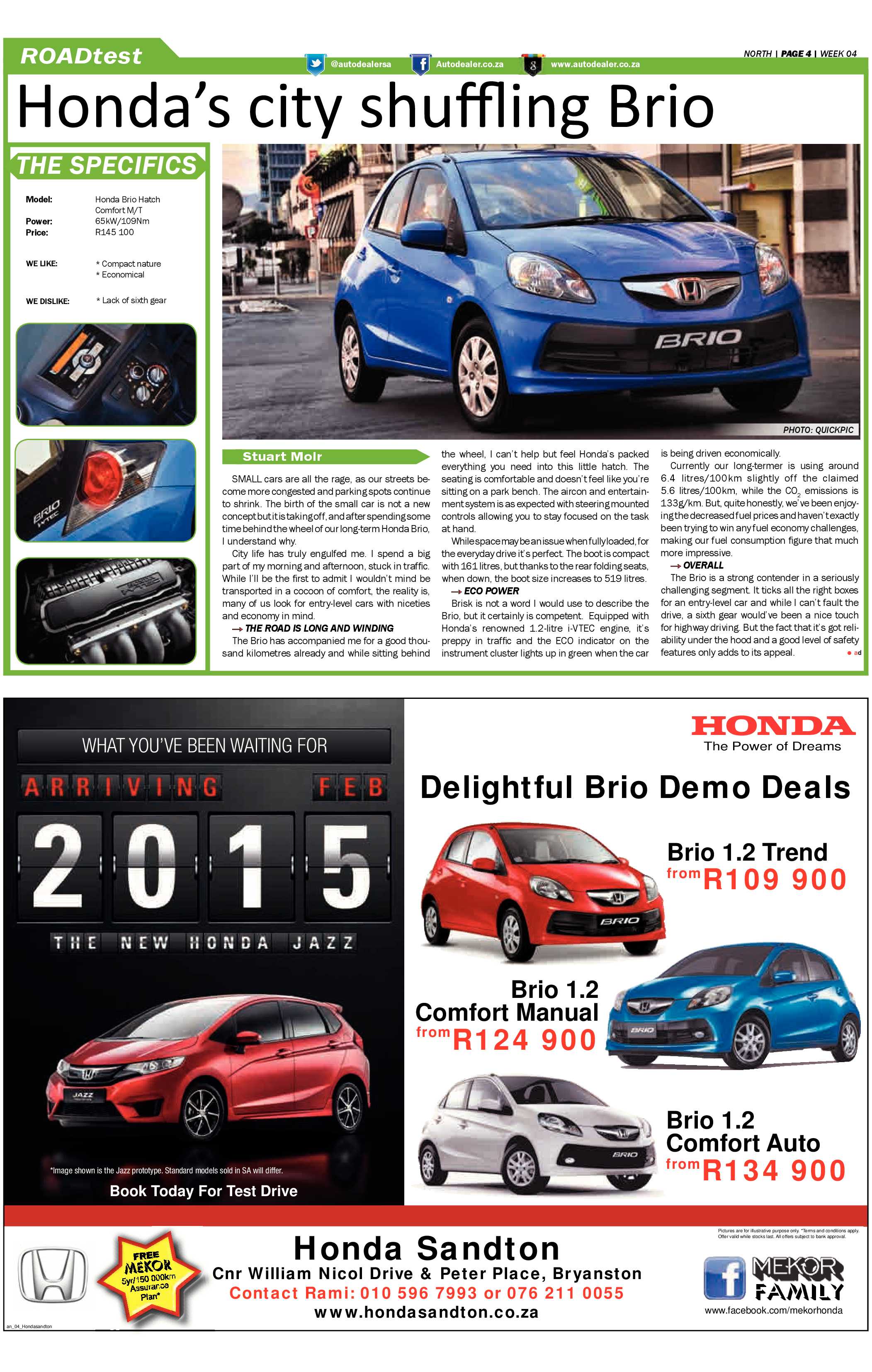 Sandton Chronicle 23 January 2015 page 18