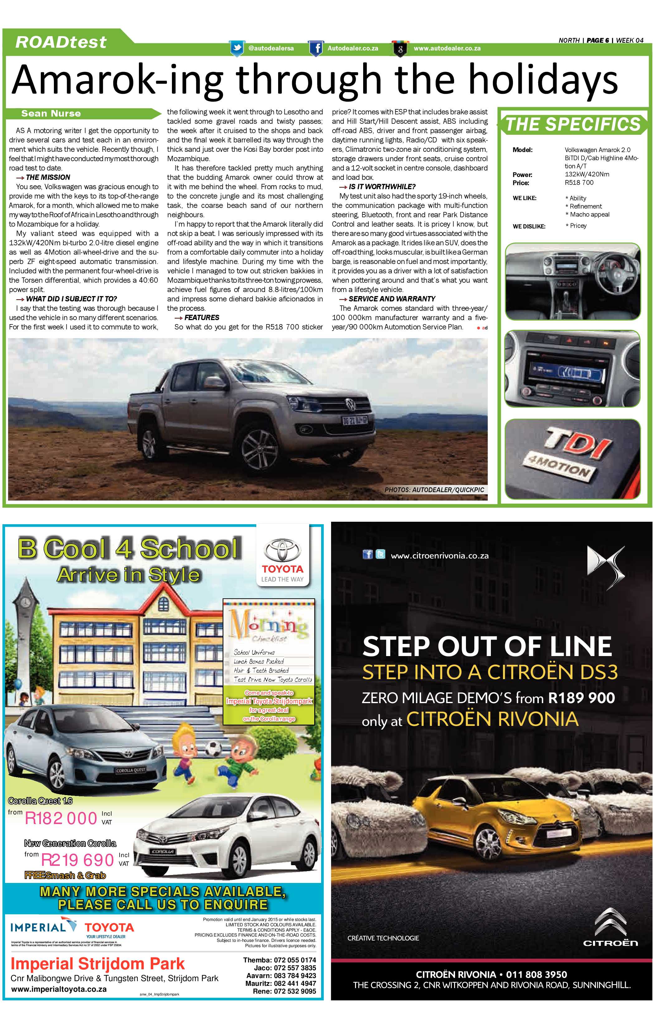 Sandton Chronicle 23 January 2015 page 20