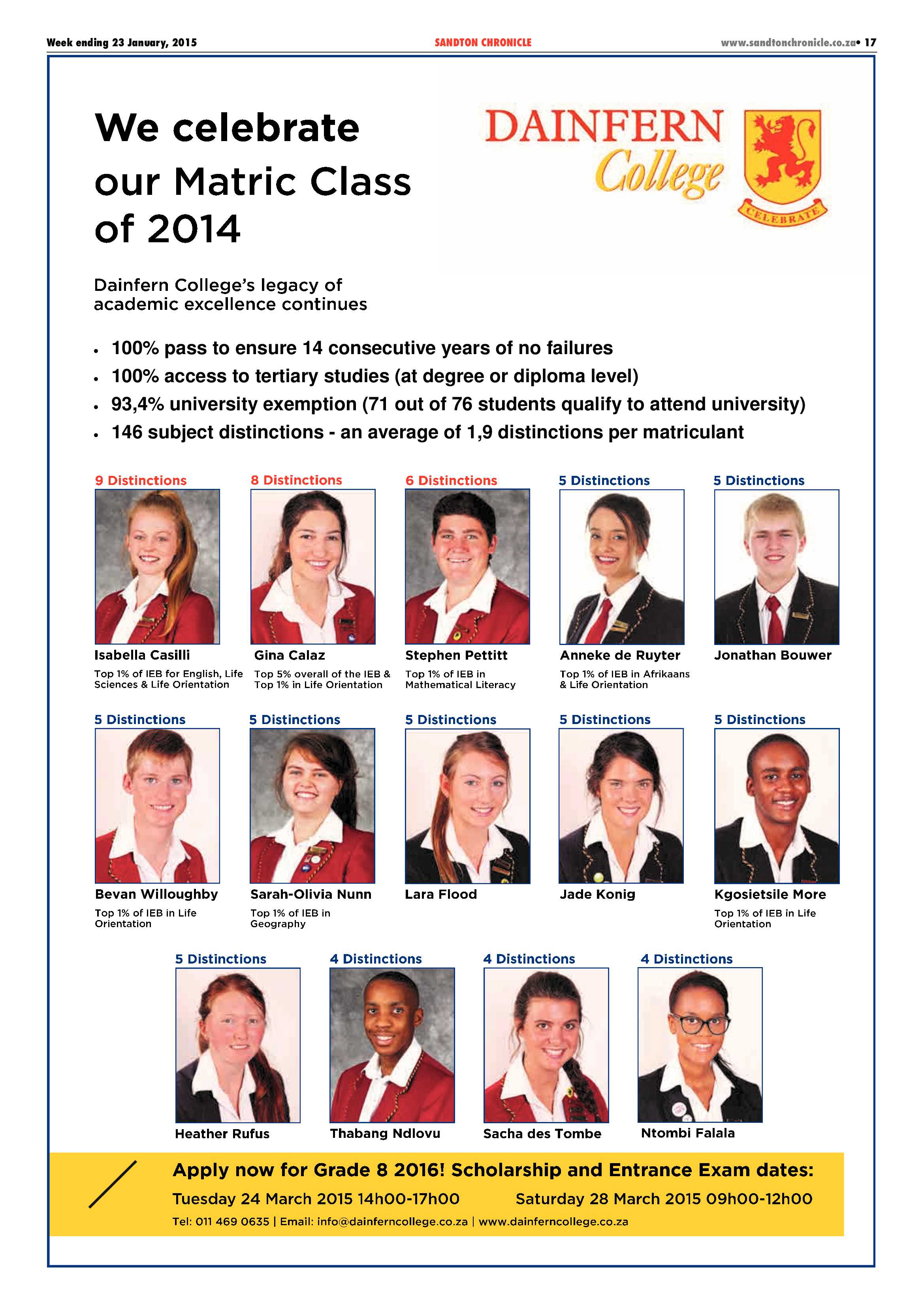 Sandton Chronicle 23 January 2015 page 29