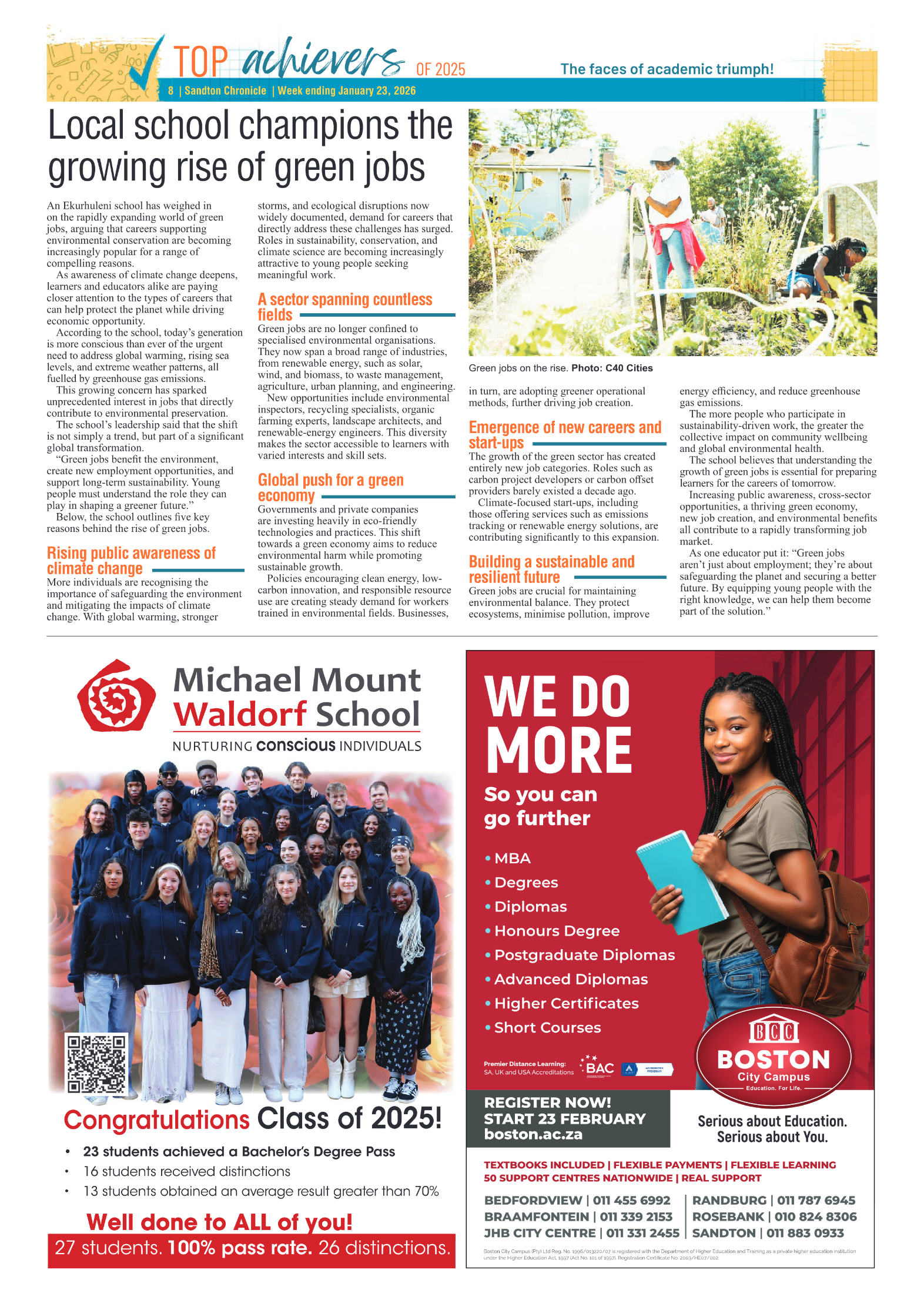 Sandton Chronicle 23 January 2026 page 8