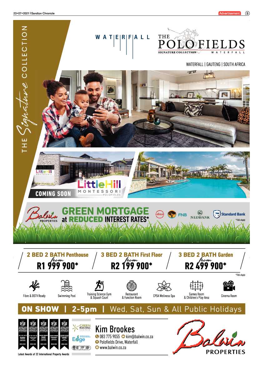 Sandton Chronicle  23 July 2021 page 5