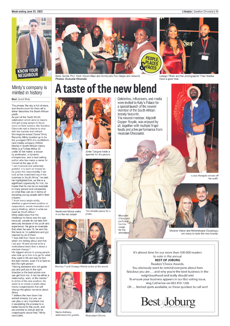 Sandton Chronicle 23 June 2023 page 11