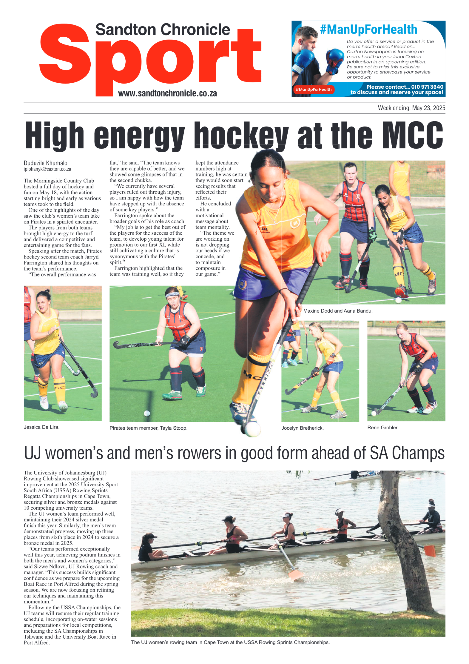 Sandton Chronicle 23 May 2025 page 12