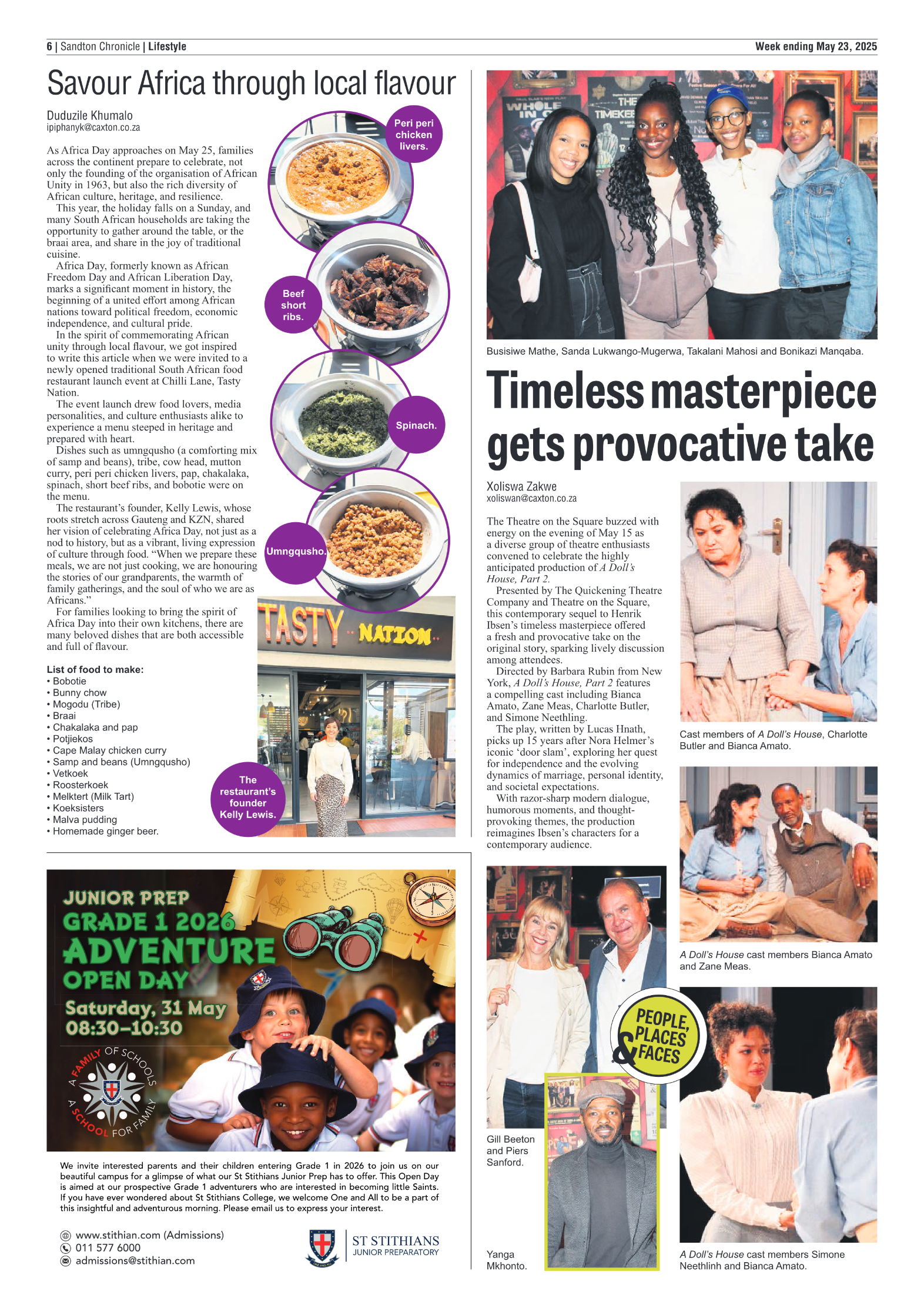 Sandton Chronicle 23 May 2025 page 6