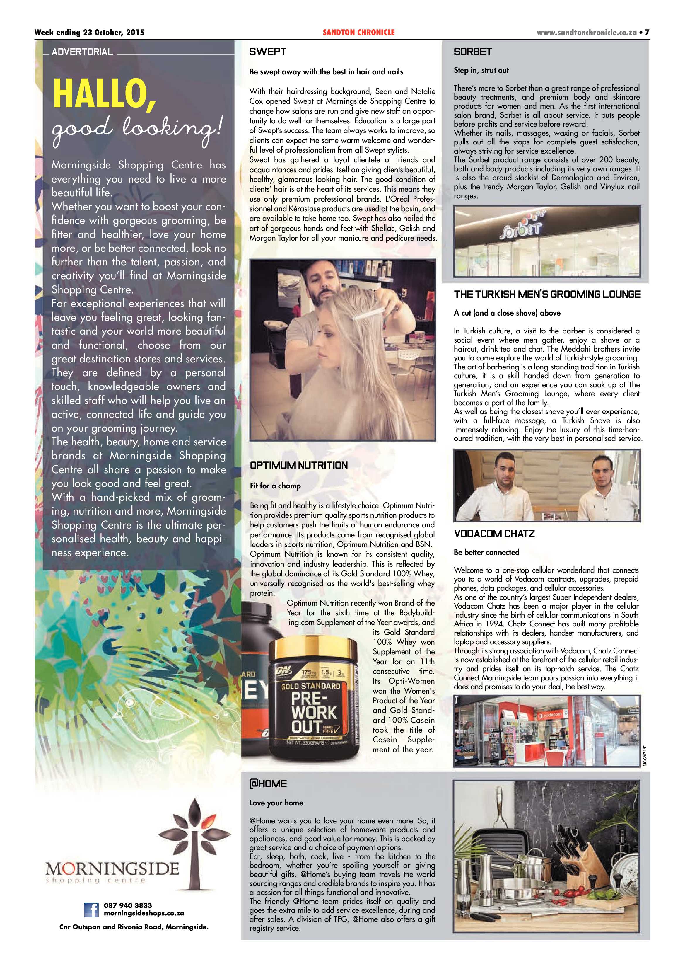 Sandton Chronicle 23 October 2015 page 7