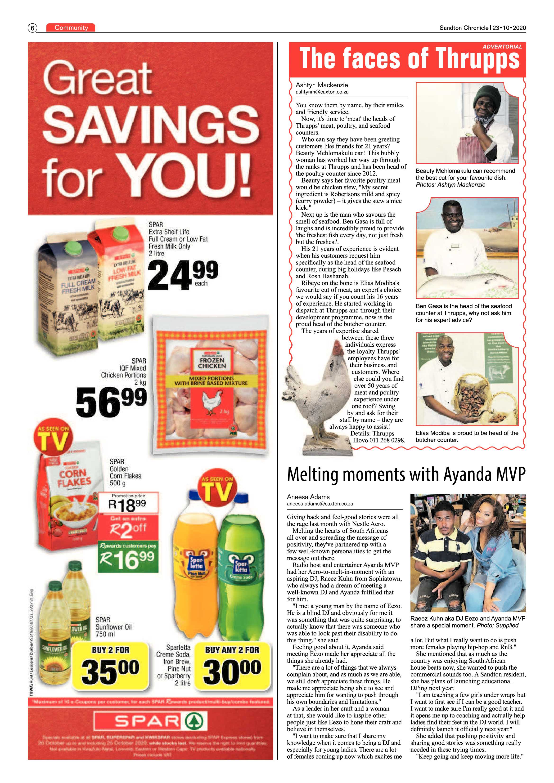 Sandton Chronicle 23 October 2020 page 6