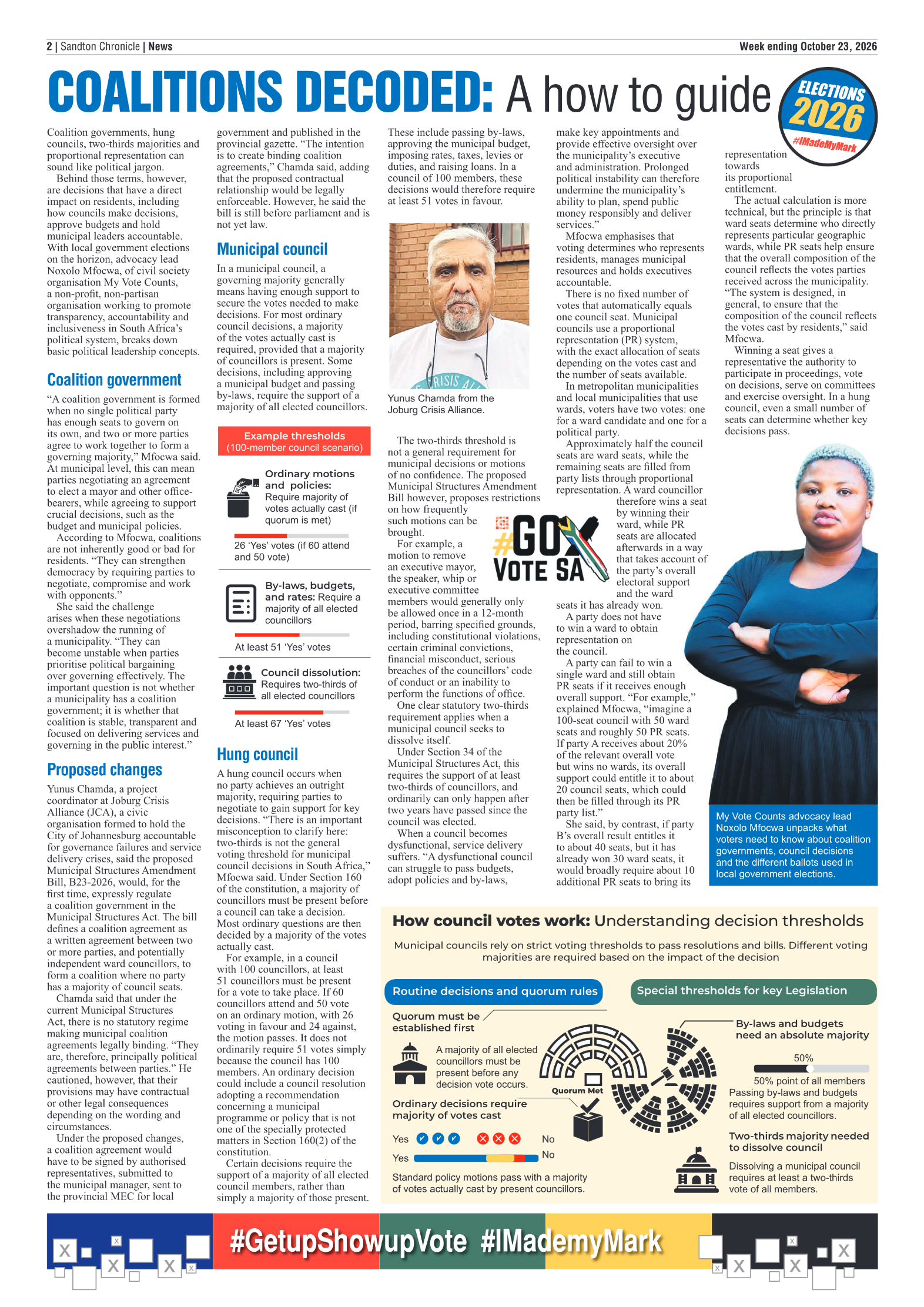 Sandton Chronicle 23 October 2026 page 2