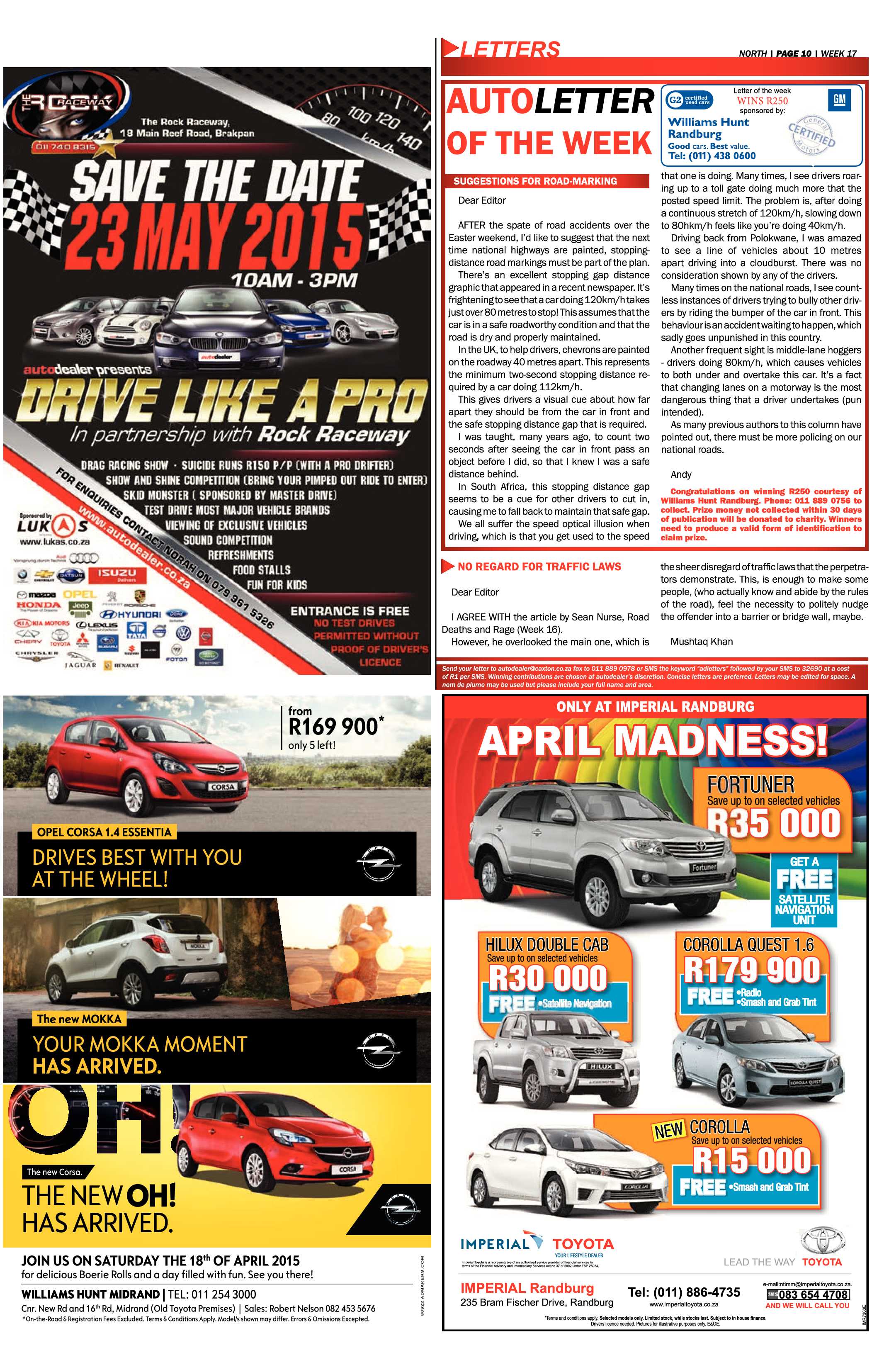 Sandton Chronicle 24 April 2015 page 24