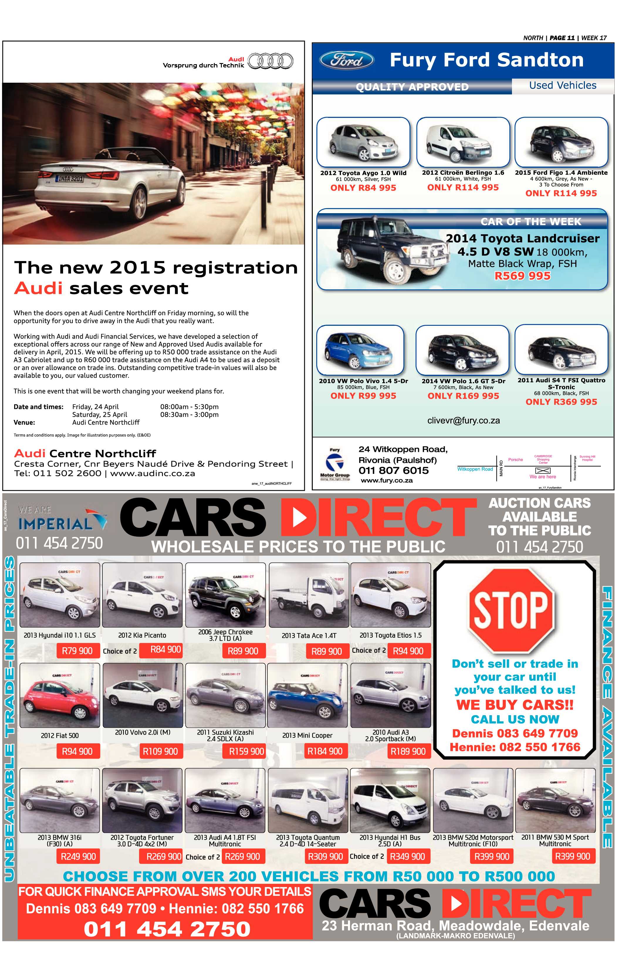 Sandton Chronicle 24 April 2015 page 25