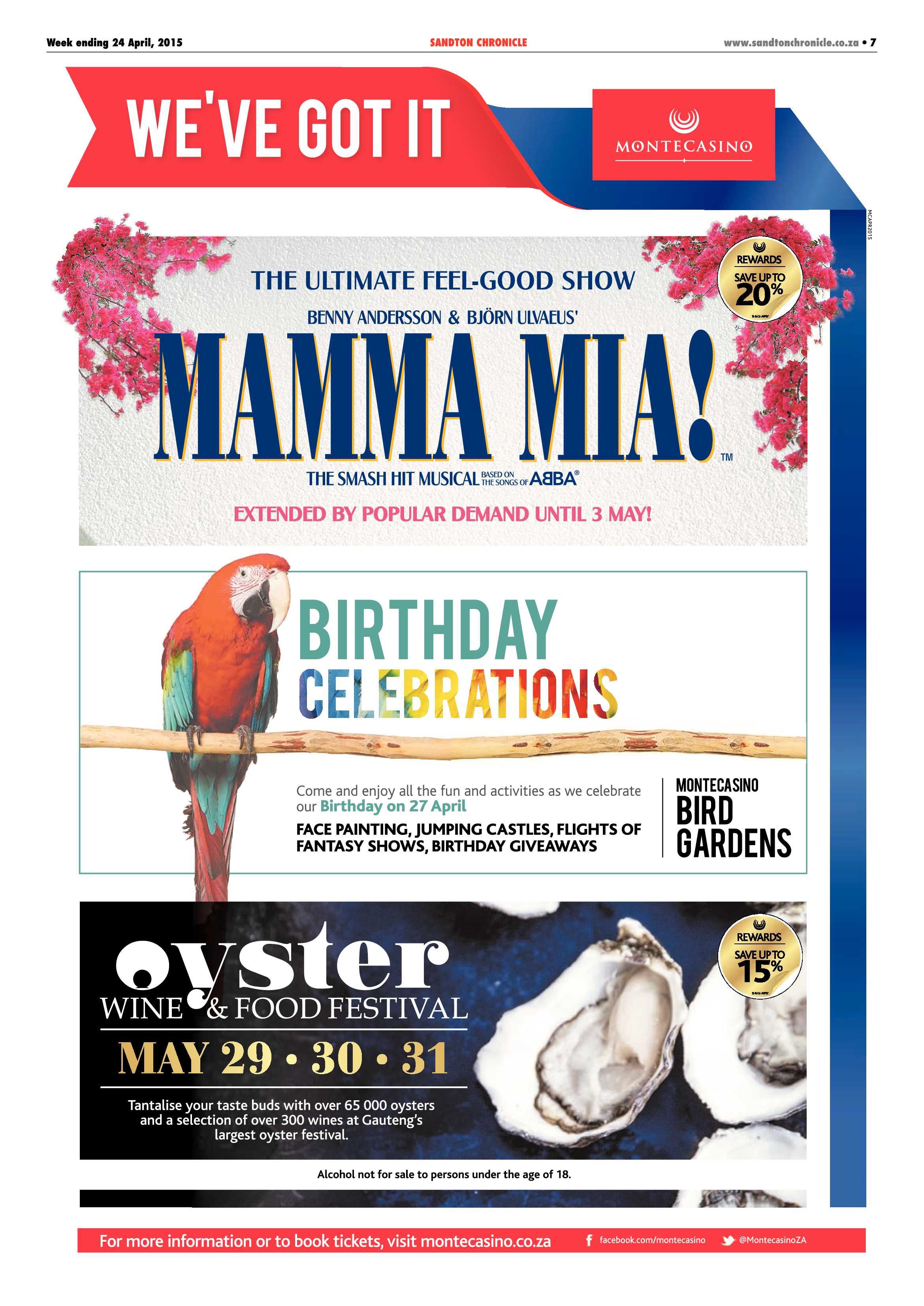 Sandton Chronicle 24 April 2015 page 7