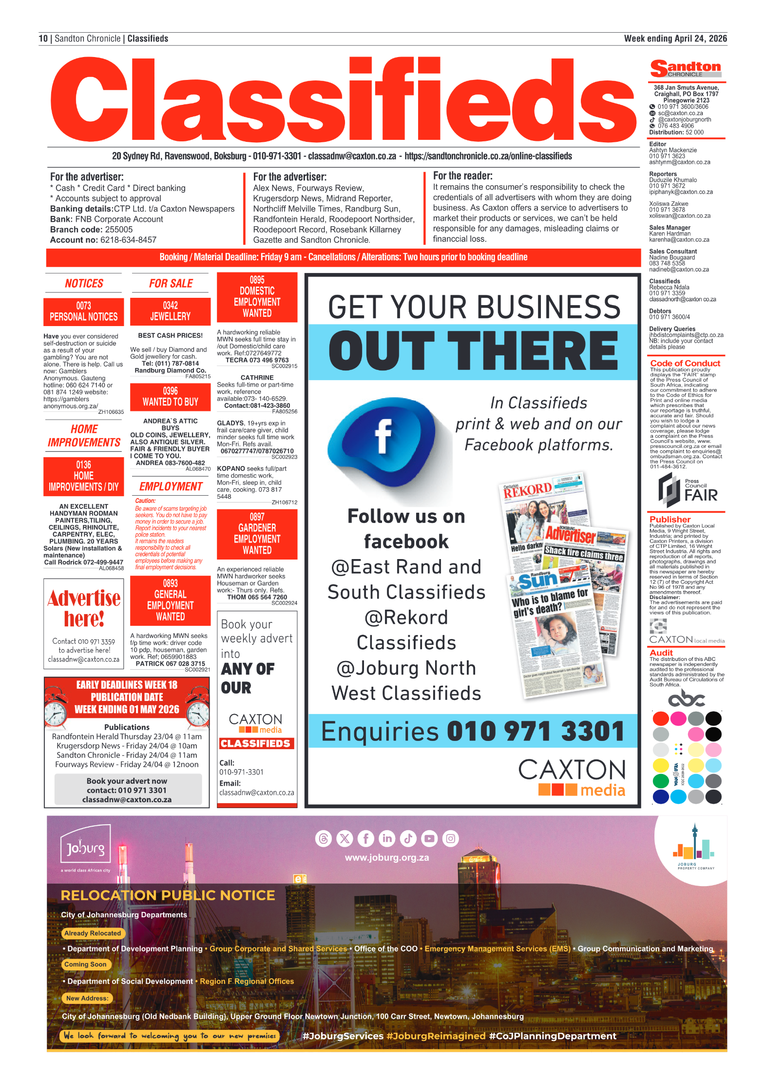 Sandton Chronicle 24 April 2026 page 6