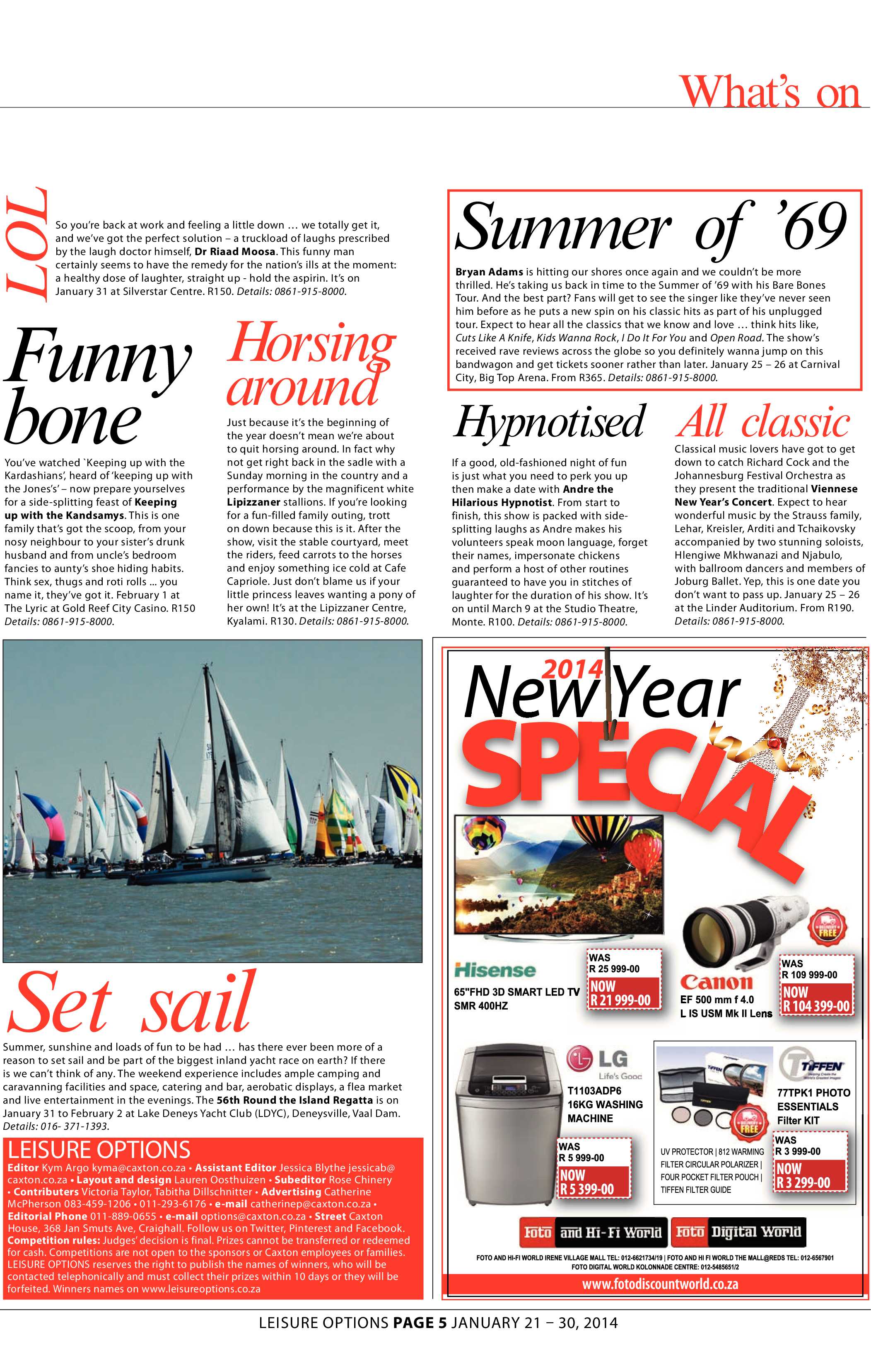 Sandton Chronicle 24 January 2014 page 25