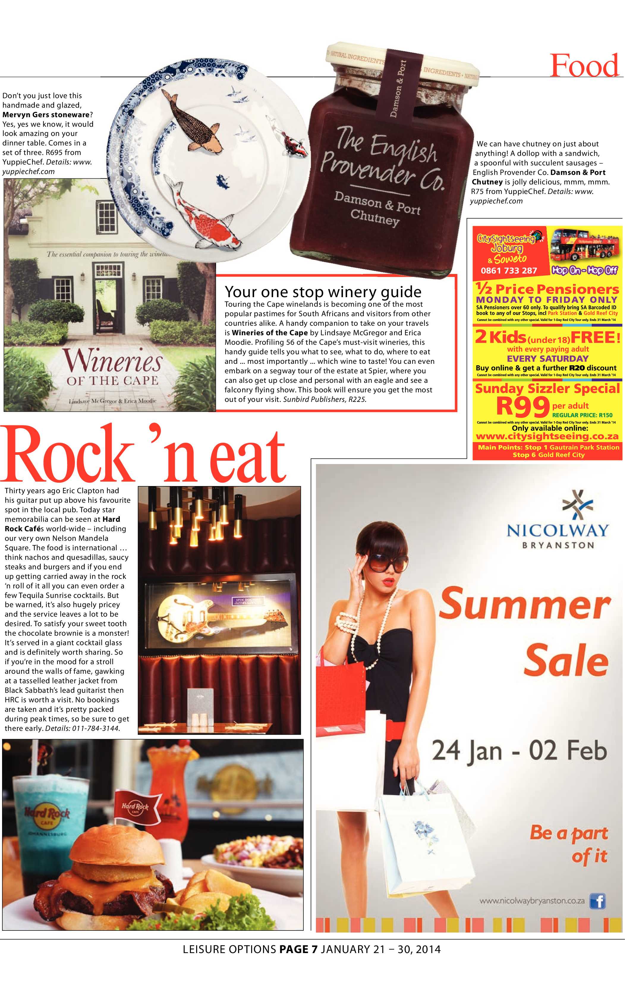 Sandton Chronicle 24 January 2014 page 27