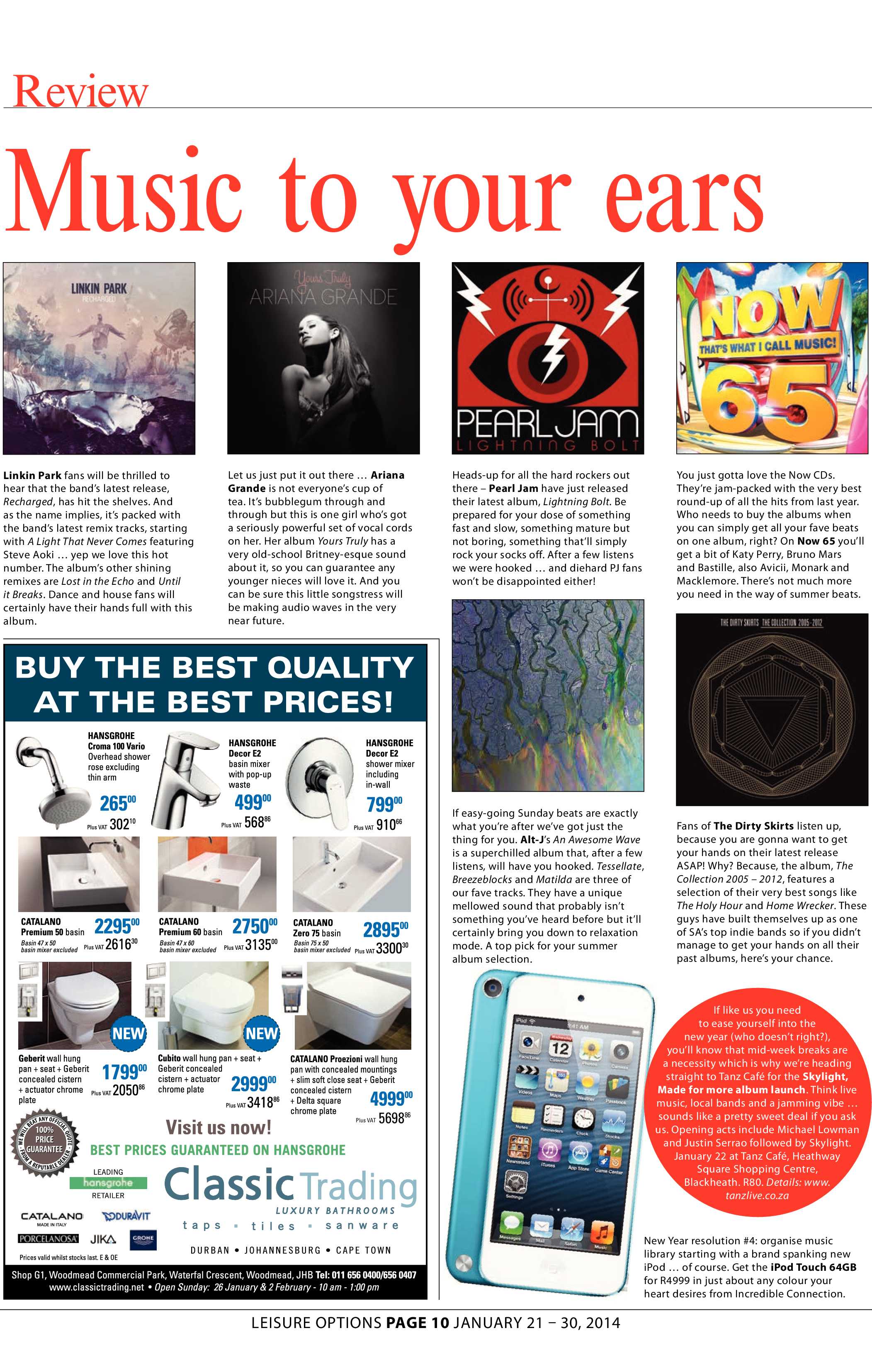 Sandton Chronicle 24 January 2014 page 30