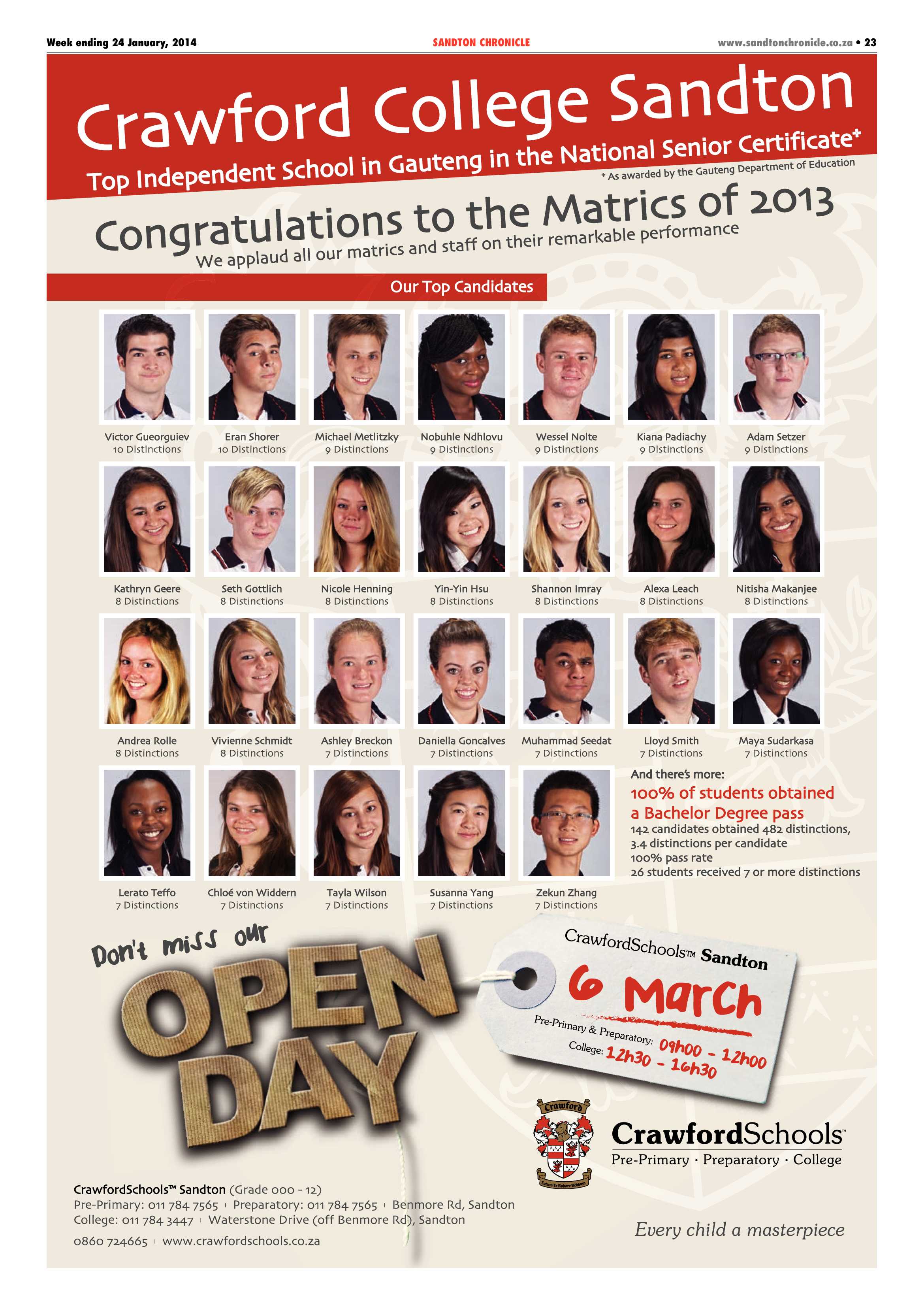 Sandton Chronicle 24 January 2014 page 35