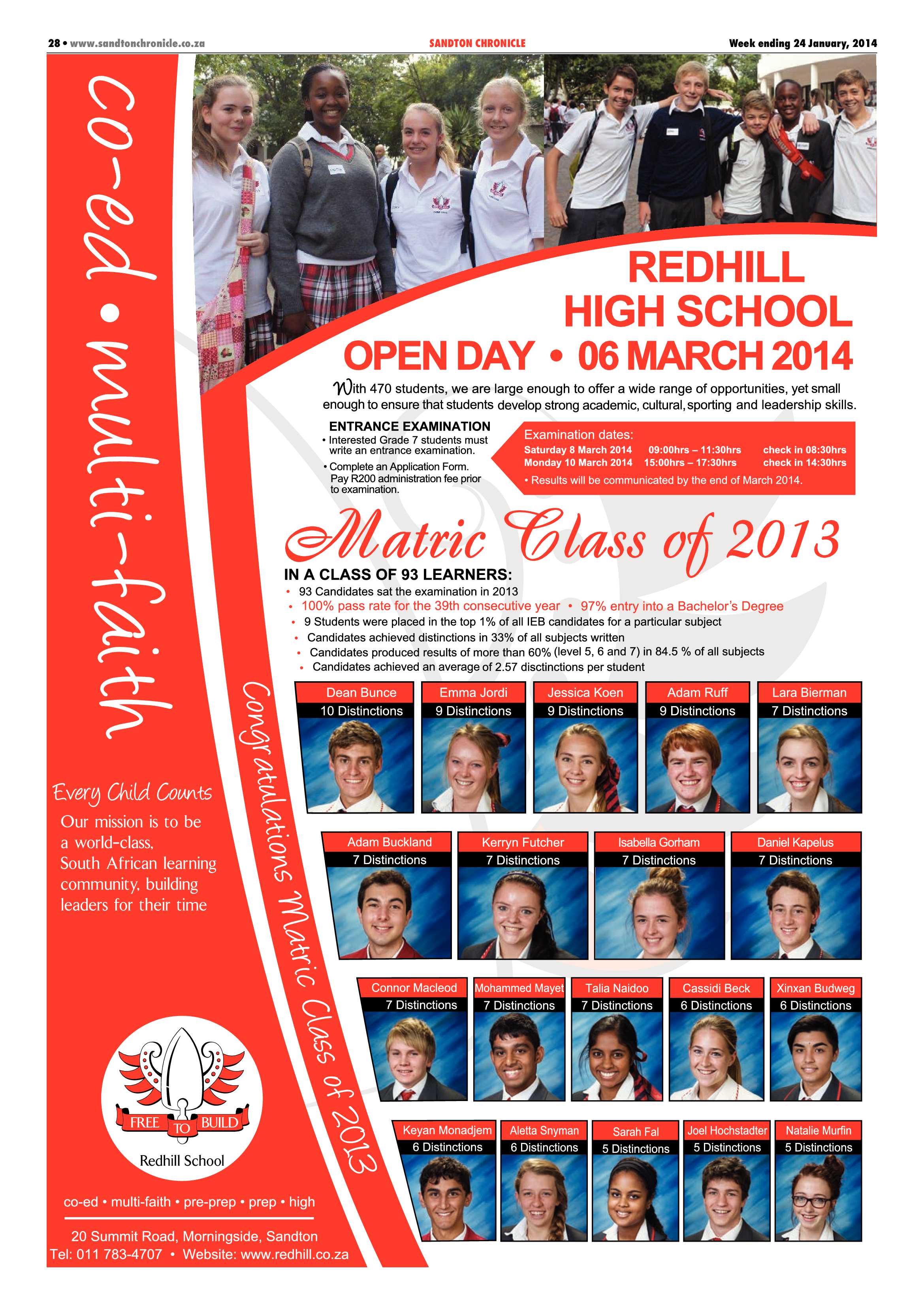 Sandton Chronicle 24 January 2014 page 40