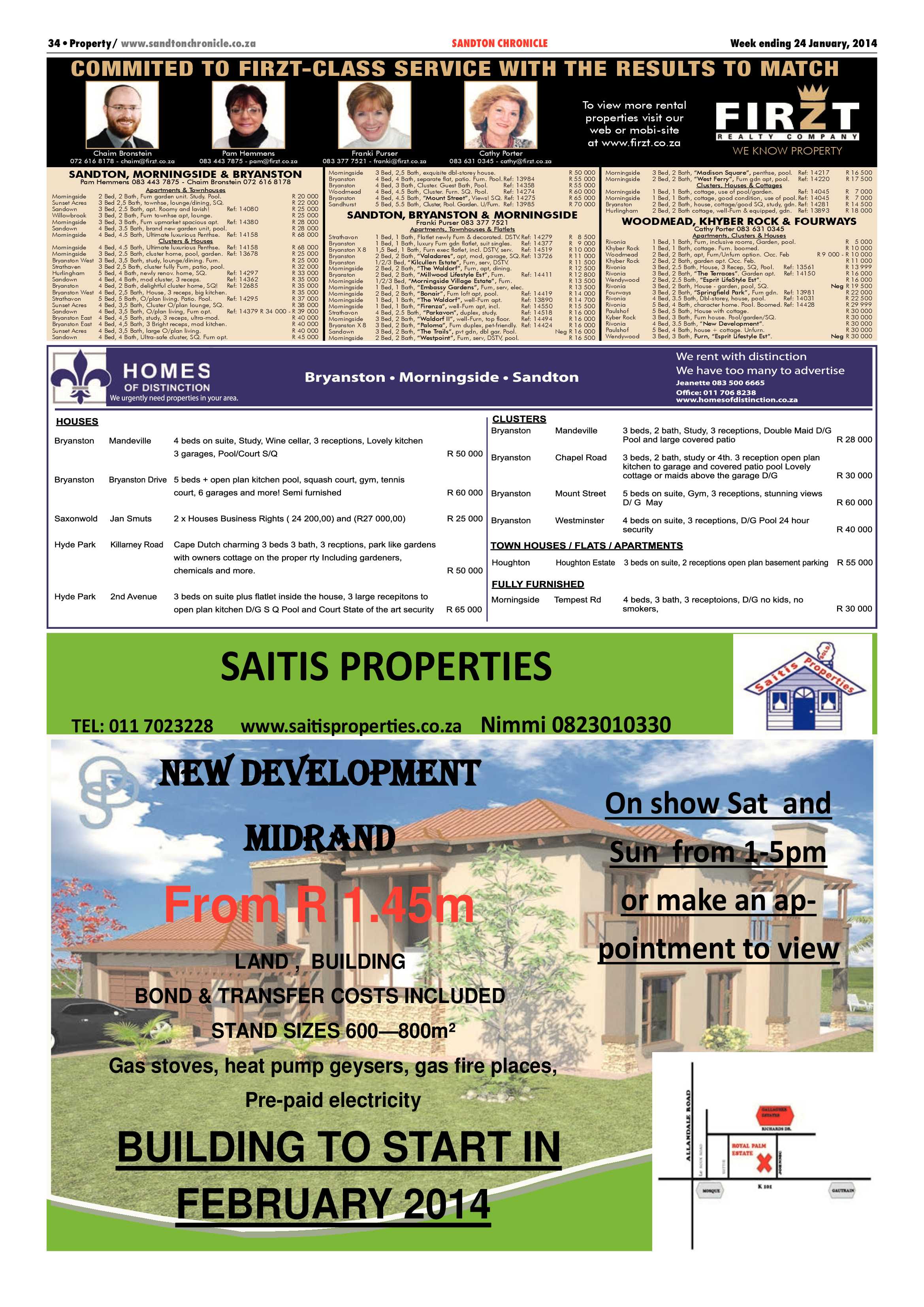 Sandton Chronicle 24 January 2014 page 46