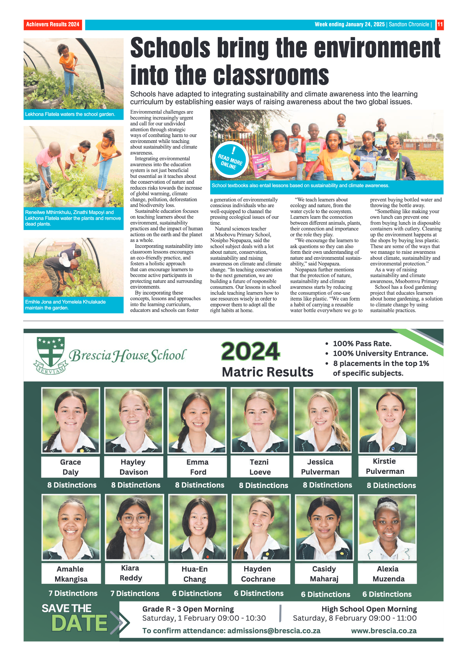 Sandton Chronicle 24 January 2025 page 11