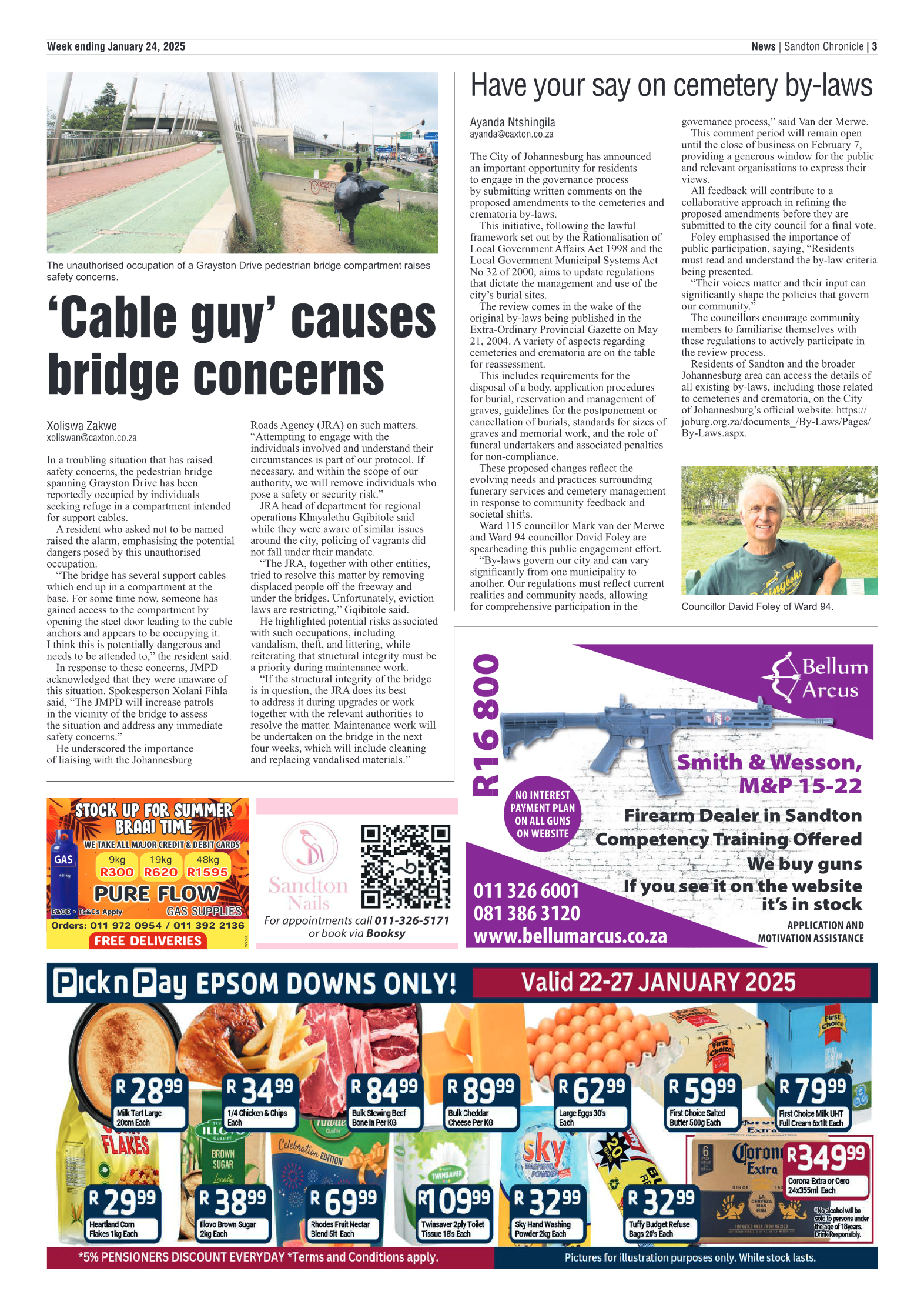Sandton Chronicle 24 January 2025 page 3