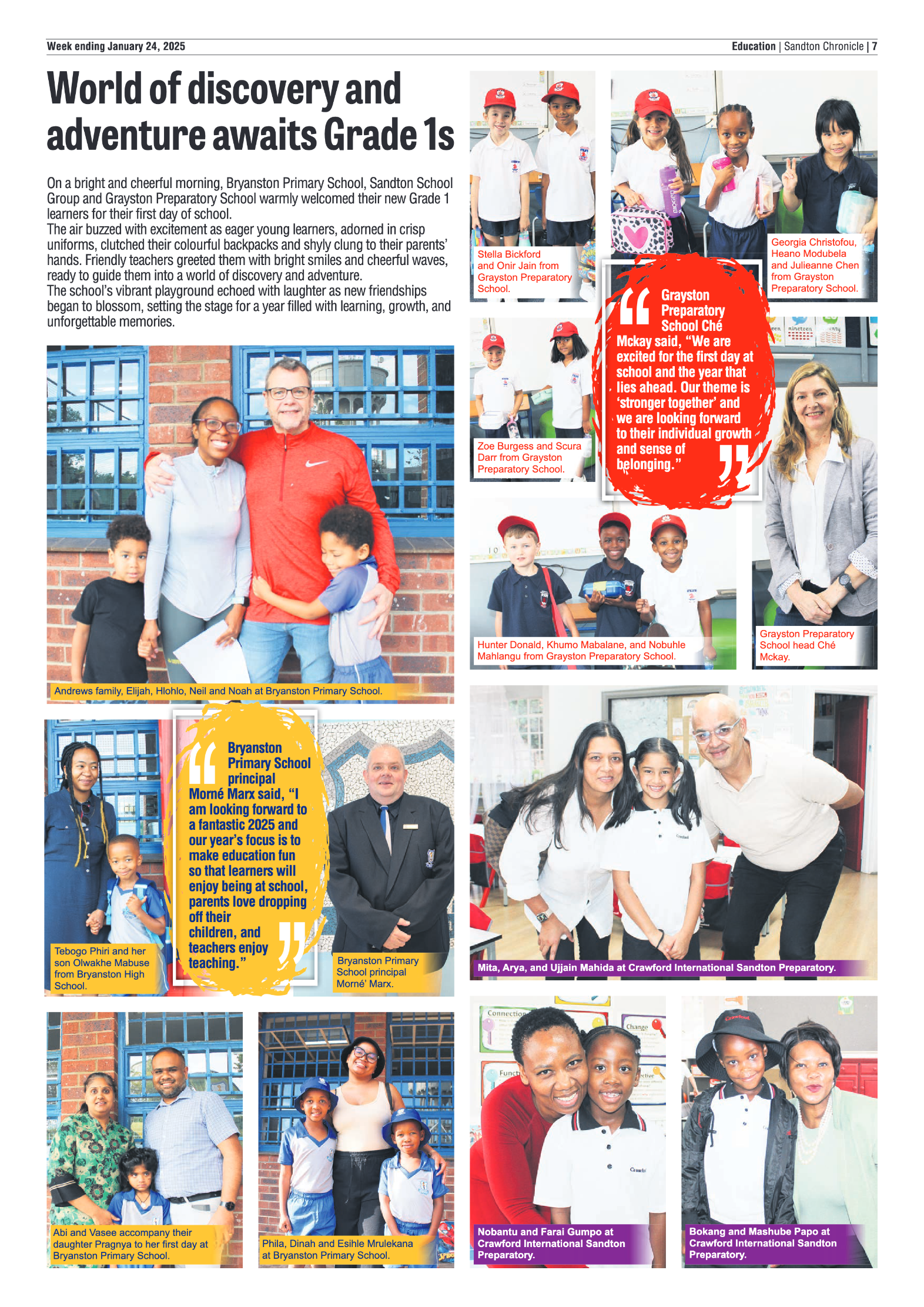 Sandton Chronicle 24 January 2025 page 7