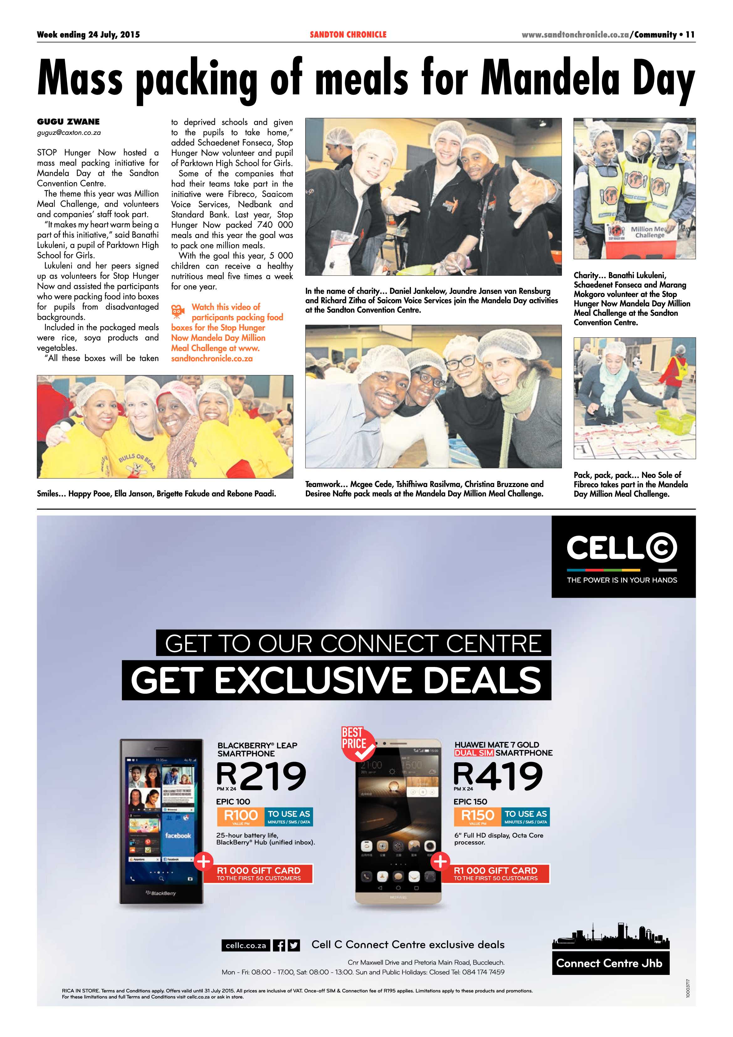 Sandton Chronicle 24 July 2015 page 11