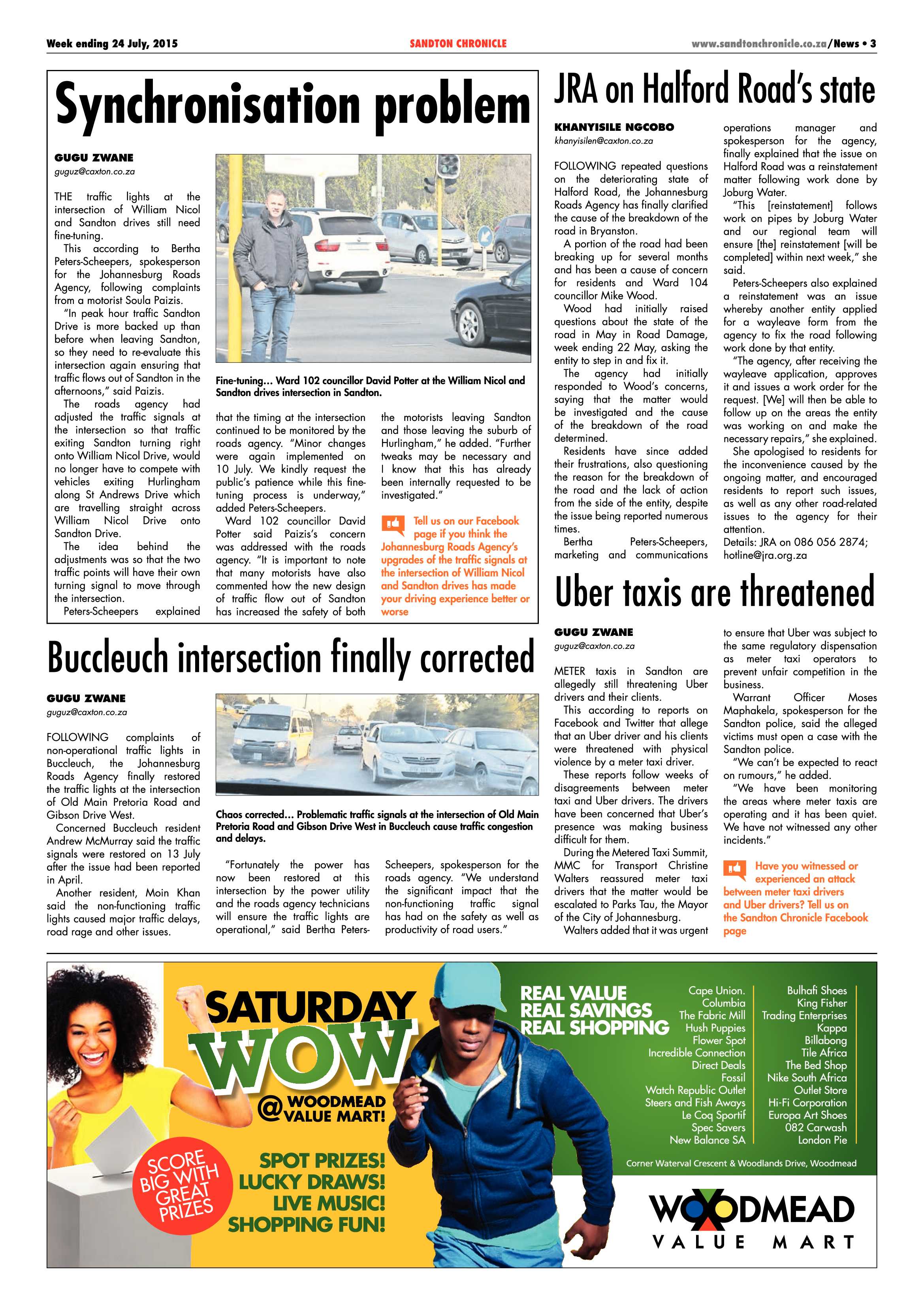 Sandton Chronicle 24 July 2015 page 3