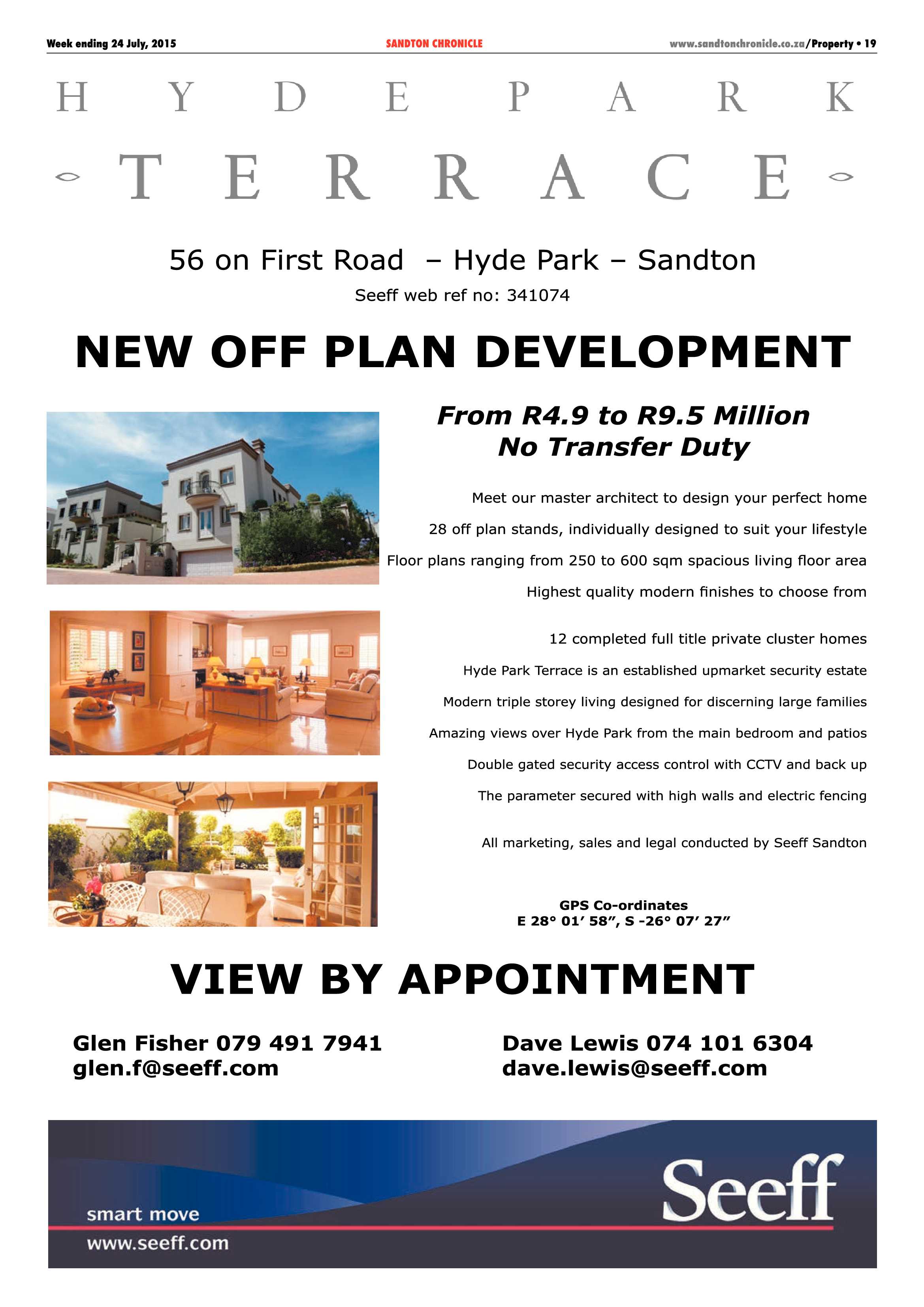 Sandton Chronicle 24 July 2015 page 39