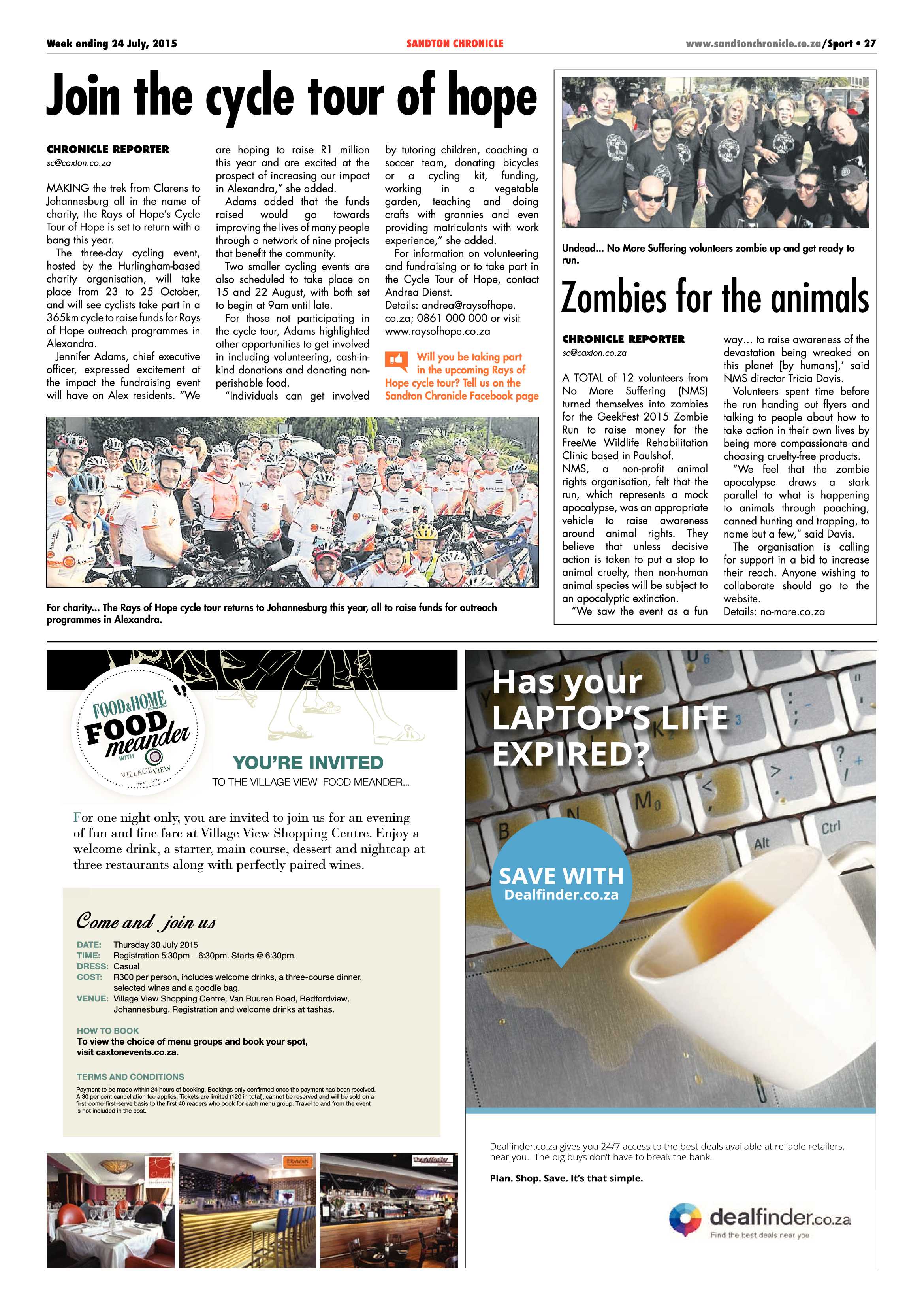 Sandton Chronicle 24 July 2015 page 47