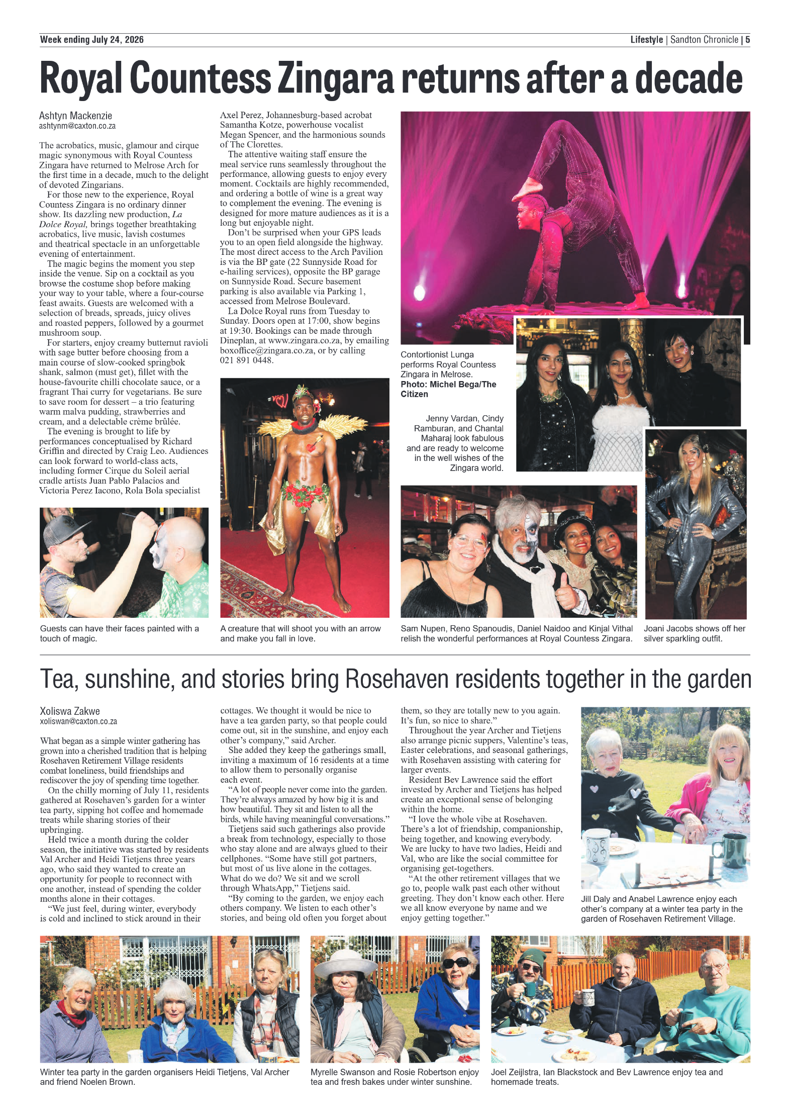 Sandton Chronicle 24 July 2026 page 5
