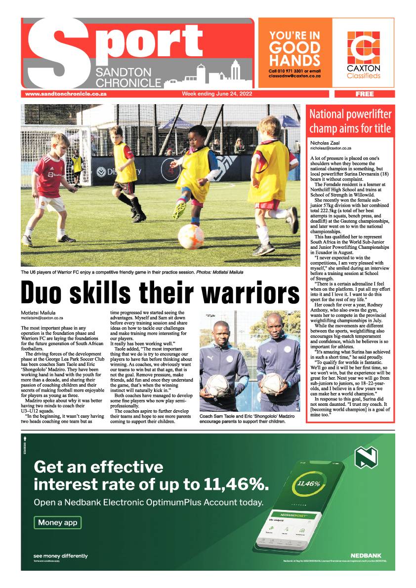 Sandton Chronicle 24 June 2022 page 12