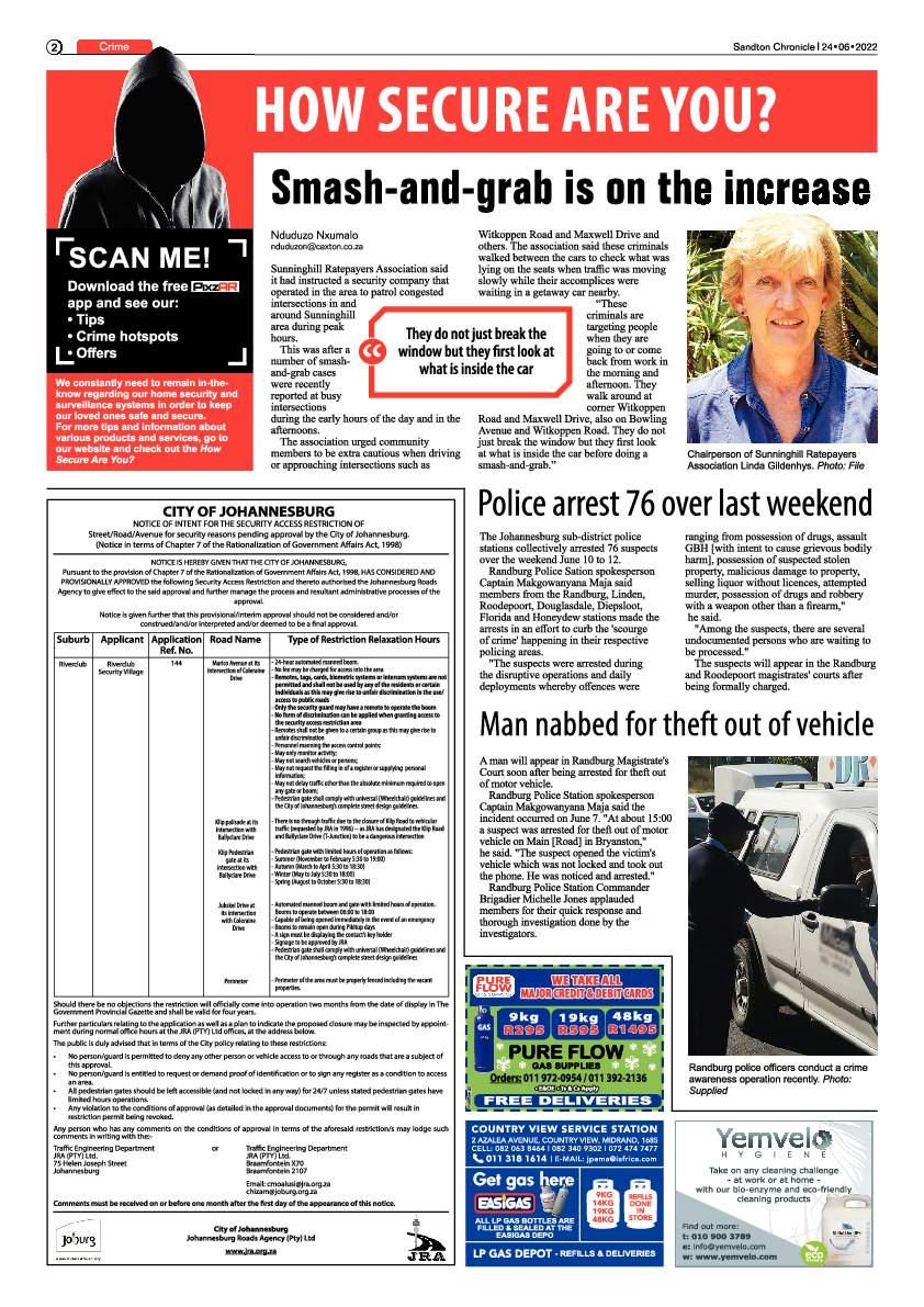 Sandton Chronicle 24 June 2022 page 2